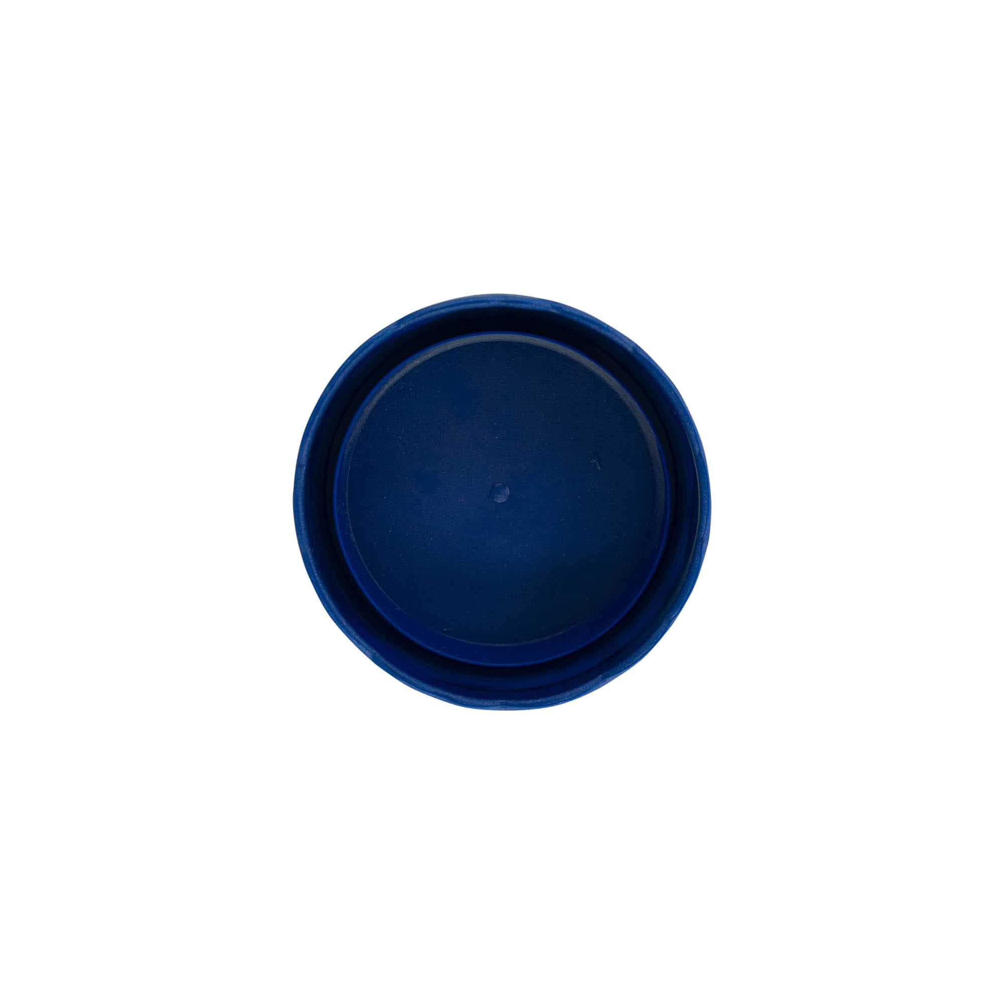 Klizni poklopac za keramičku posudu sa uskim vratom, HDPE plastika, plava