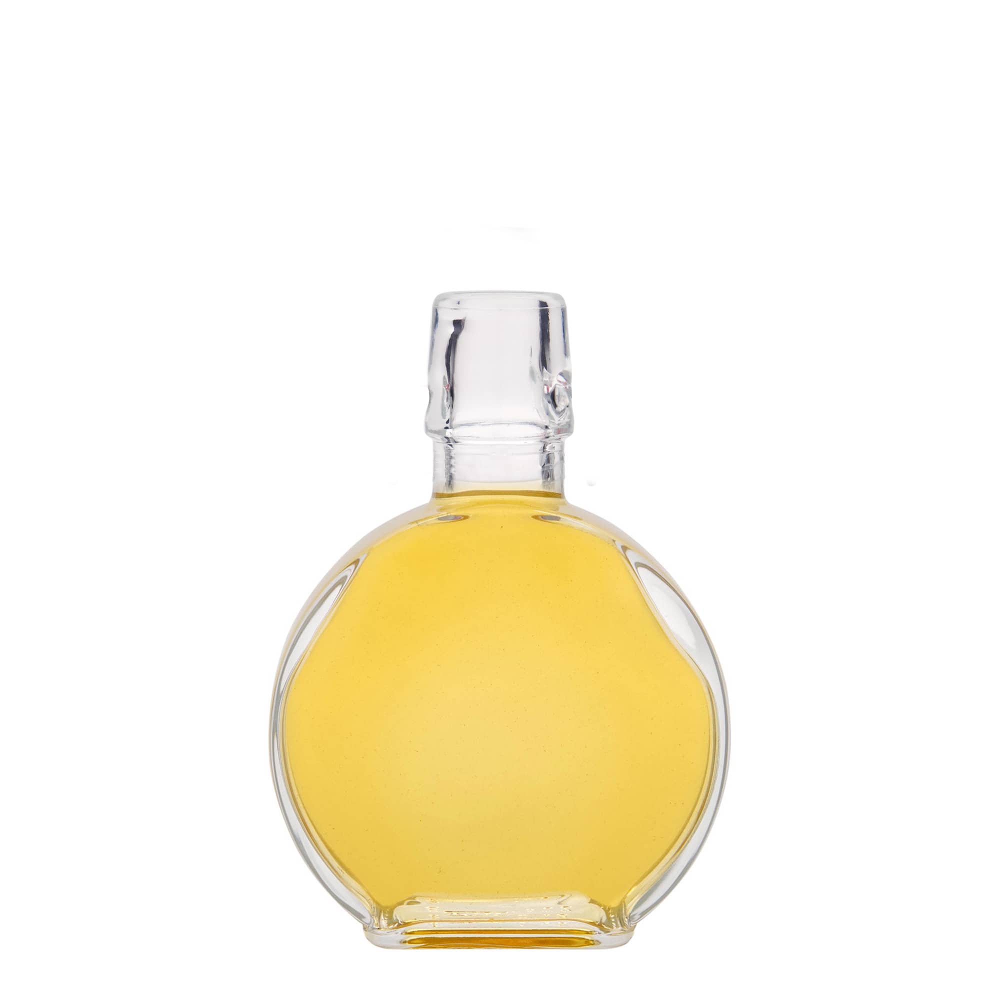 200 ml staklena boca 'Sensatione', pravougaona, grlo: zatvarač sa kopčom