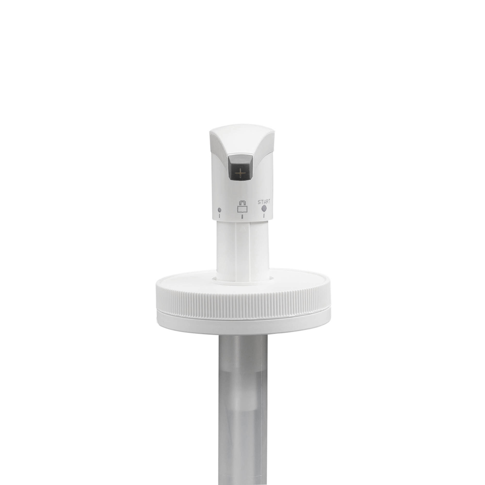 Dispenzer za 655 ml 'Securibox', PE plastika, bijela, za otvor: Navojni zatvarač Dispenzer za 655 ml 'Securibox', PE plastika, bijela, za otvor: Navojni zatvarač
