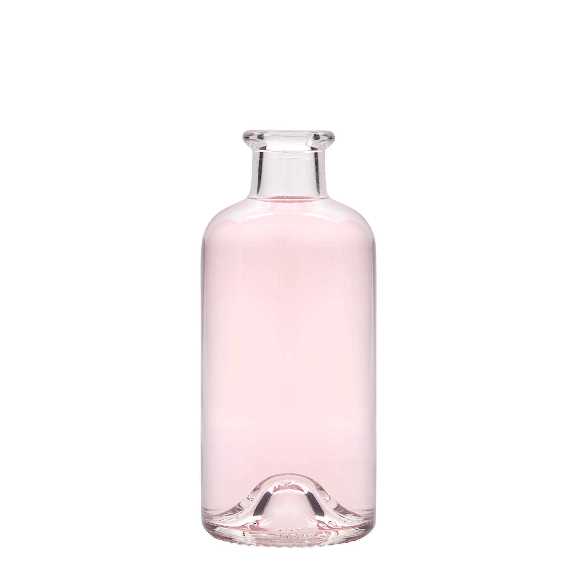 Staklena apotekarska flaša 200 ml, otvor: Pluto