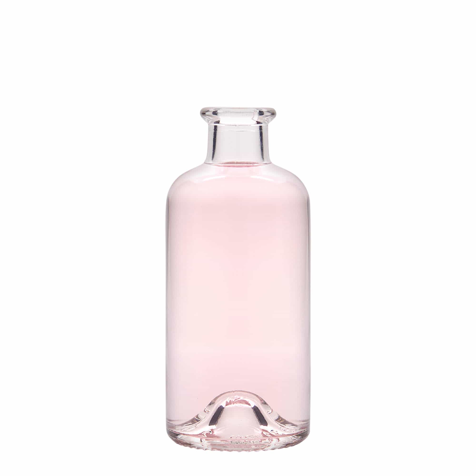 Staklena apotekarska flaša 200 ml, otvor: Pluto