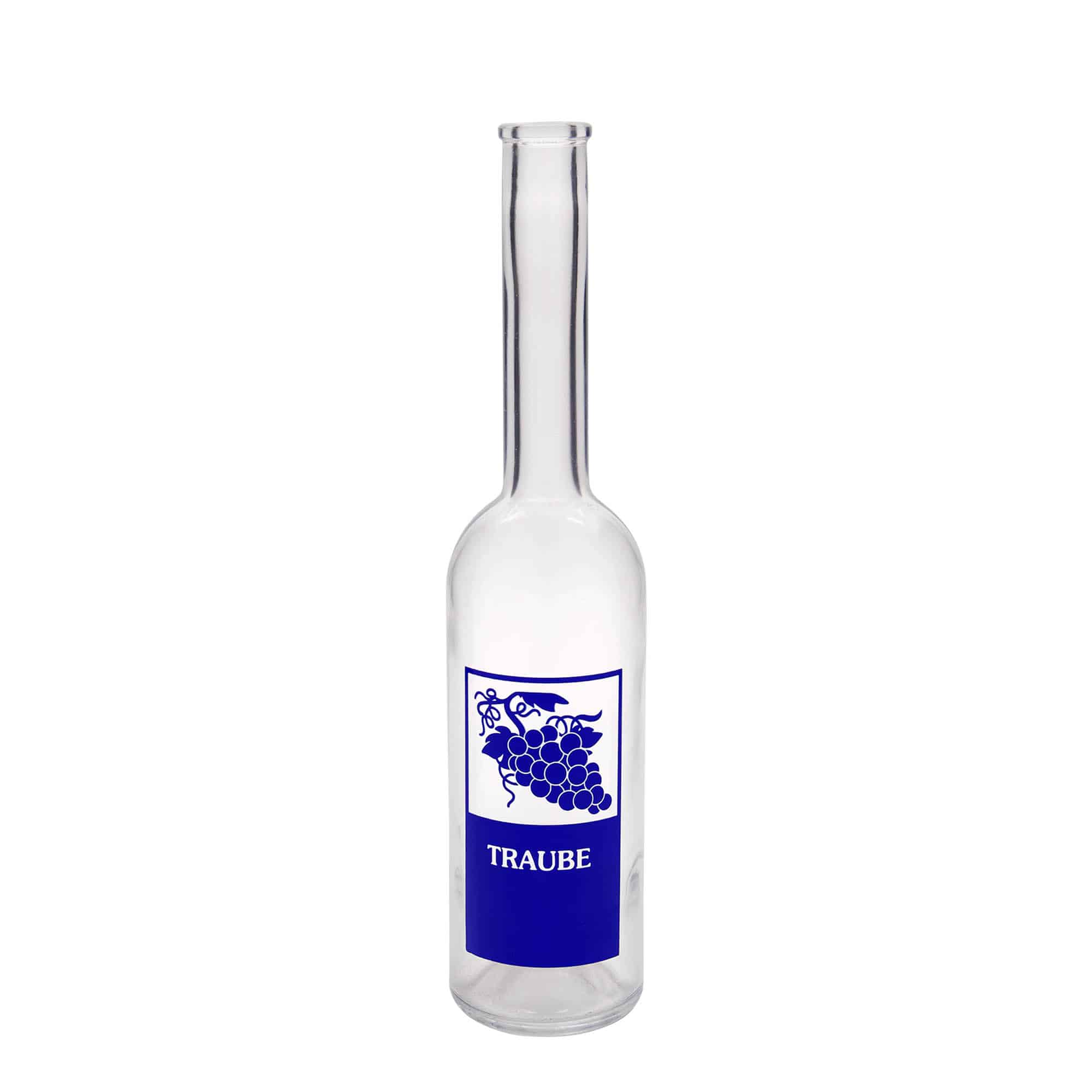Staklena flaša 500 ml 'Opera', motiv: Grožđe, otvor: Pluto Staklena flaša 500 ml 'Opera', motiv: Grožđe, otvor: Pluto