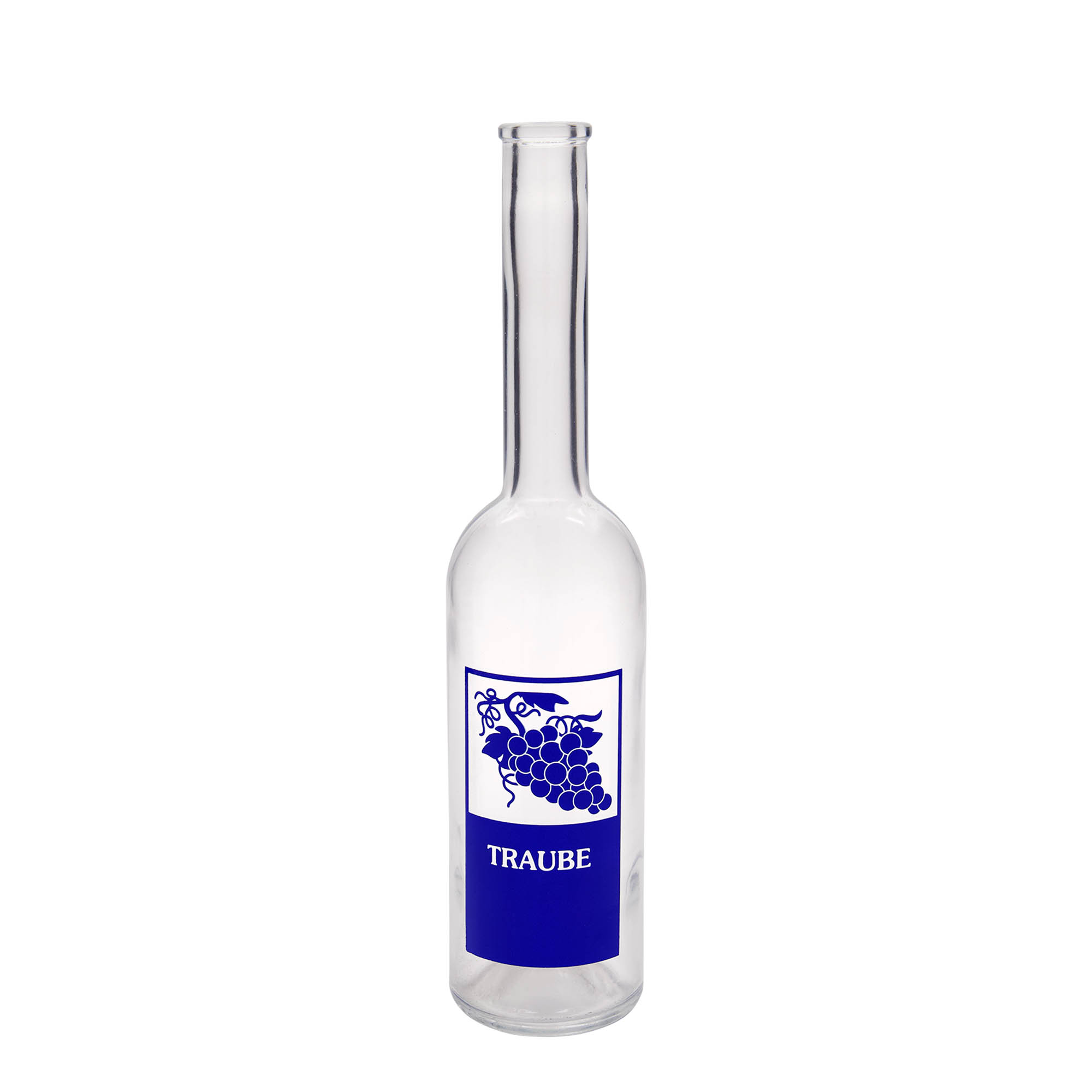 500 ml staklena boca „Opera“, motiv: grozd, grlo: pluta