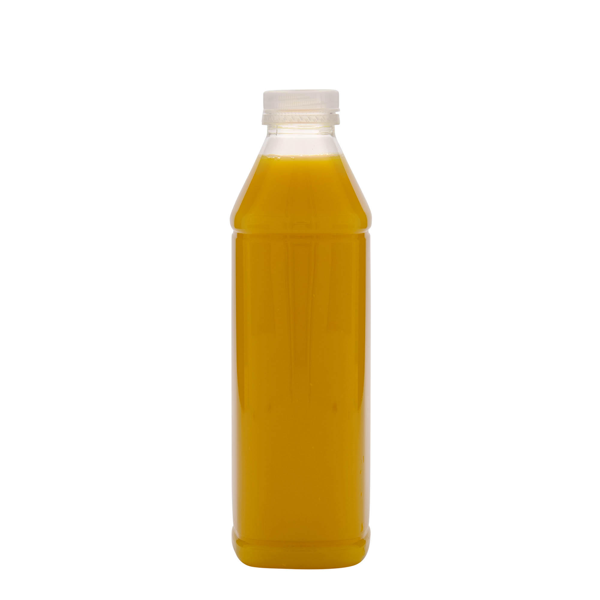 1.000 ml PET-boca 'Milk and Juice Carré', kvadratna, plastika, grlo: 38 mm