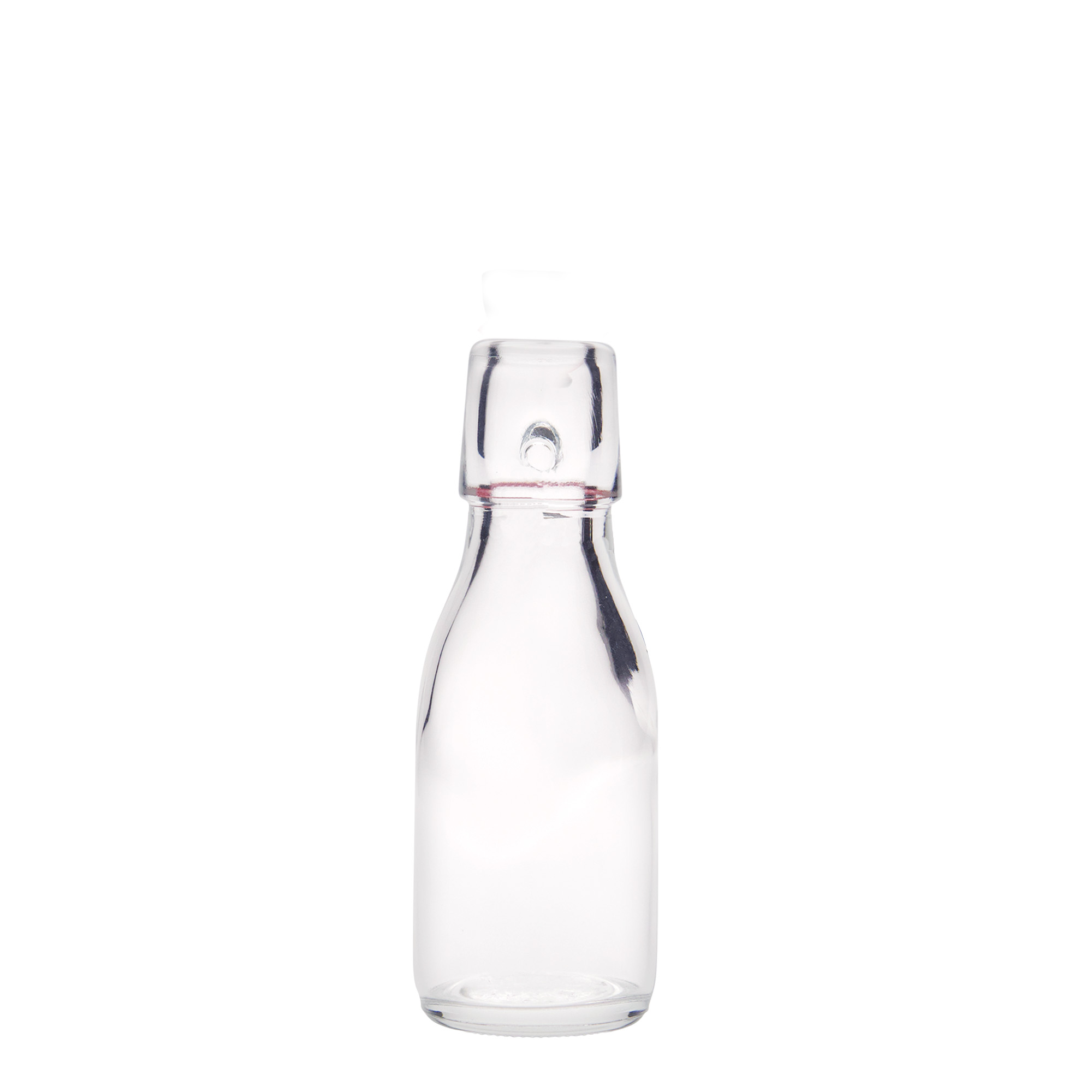 100 ml staklena boca „Paul“, grlo: zatvarač sa kopčom