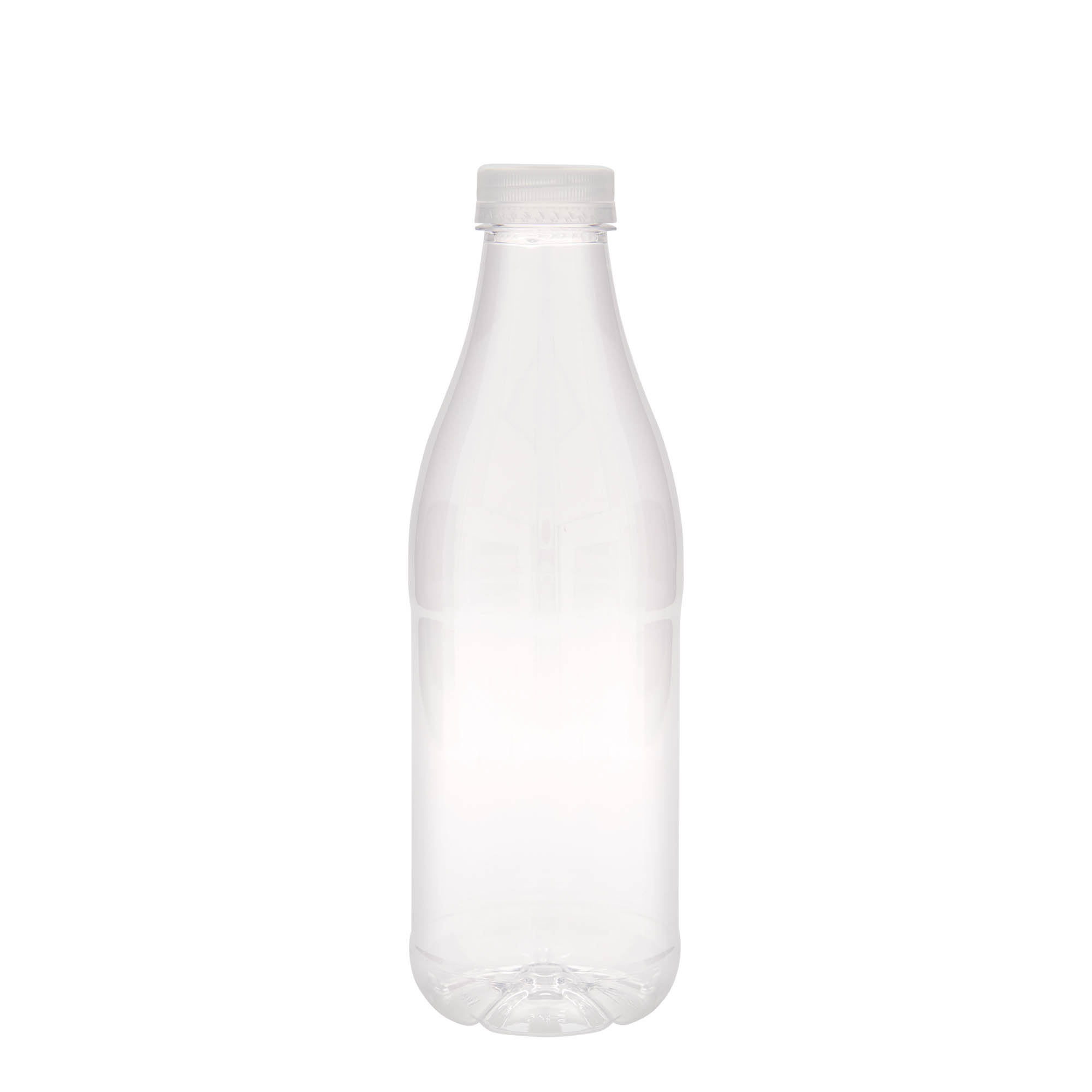 1.000 ml PET boca „Mlijeko i sok“, plastika, otvor: 38 mm