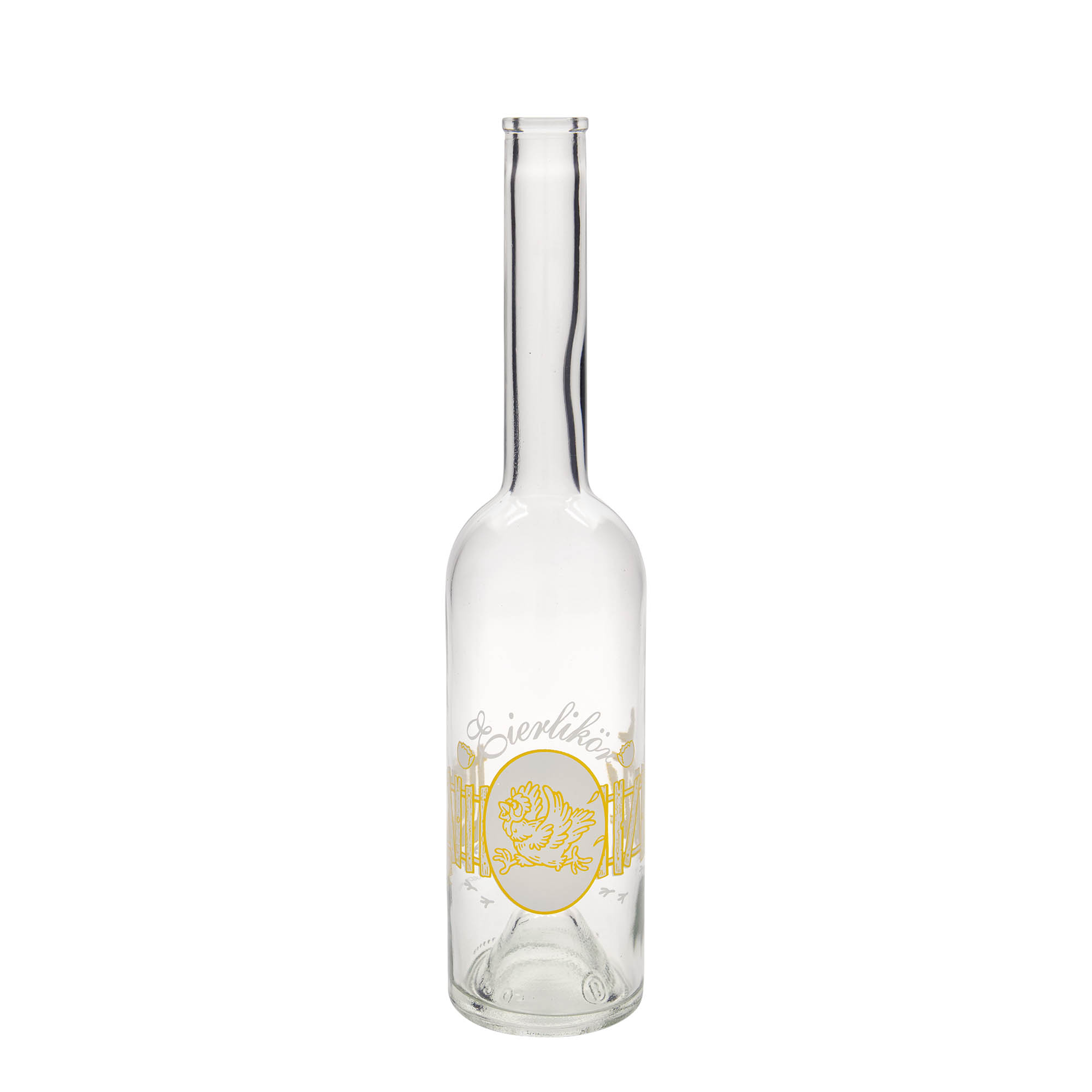500 ml staklena boca 'Opera', motiv: liker od jaja, grlo: pluta 500 ml staklena boca 'Opera', motiv: liker od jaja, grlo: pluta