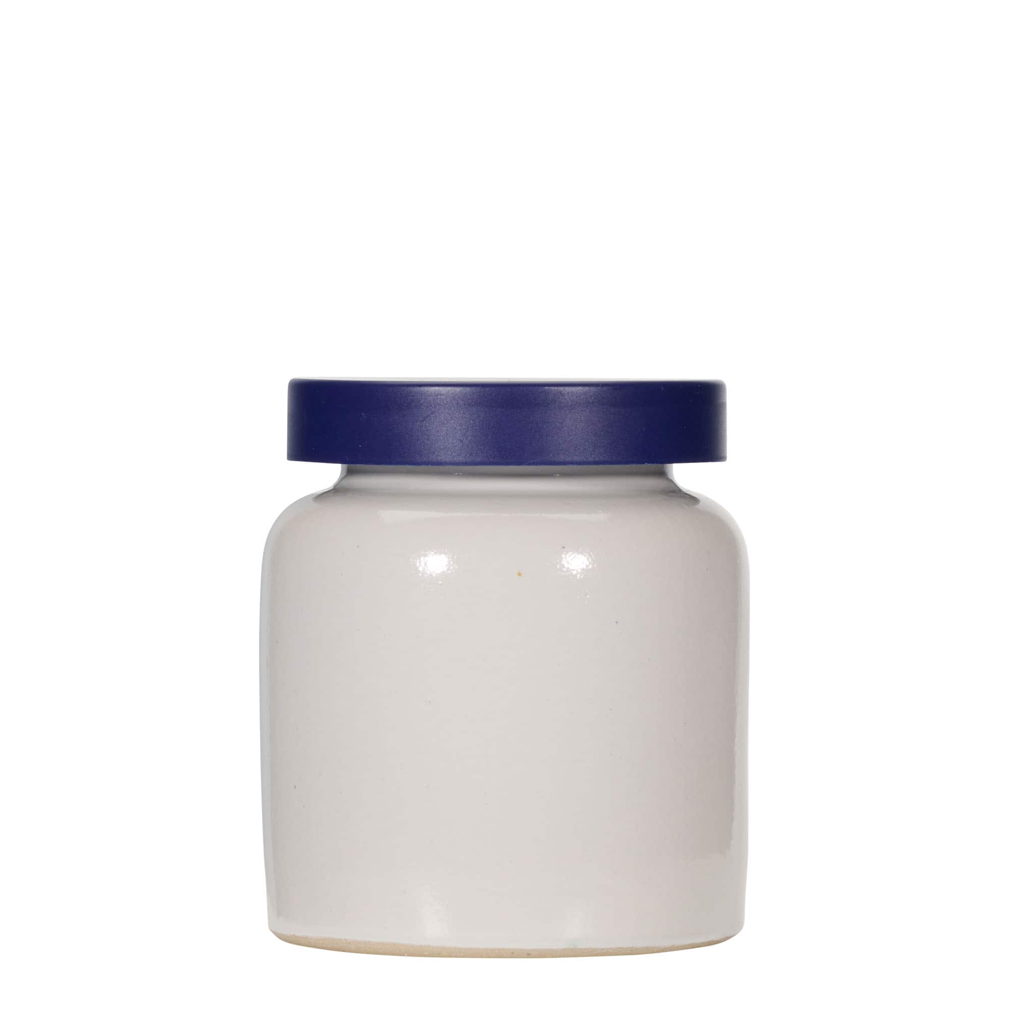 Keramička posuda 270 ml, keramika, bijela, otvor: Klizni poklopac
