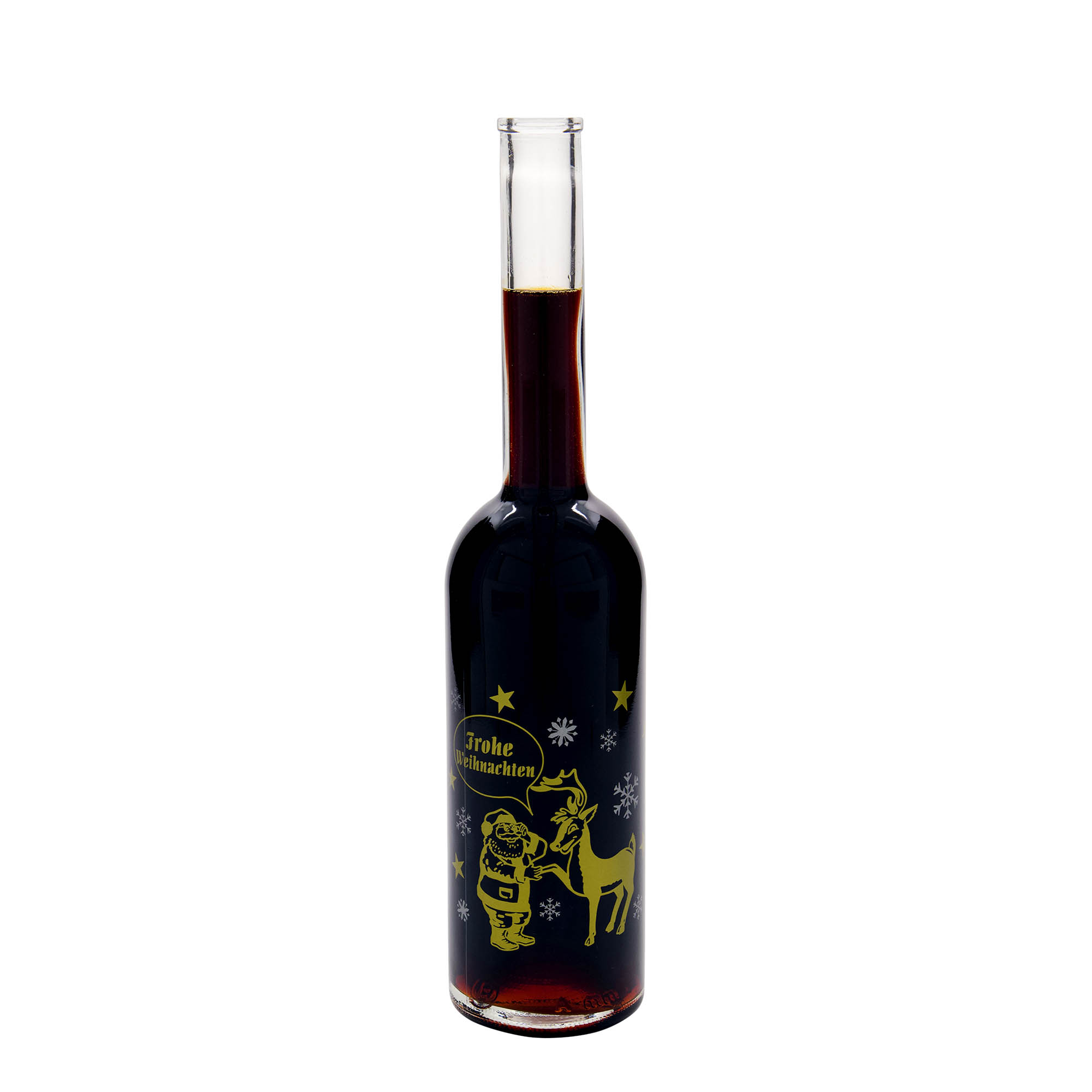 Staklena flaša 500 ml 'Opera', motiv: Vatromet, otvor: Pluto