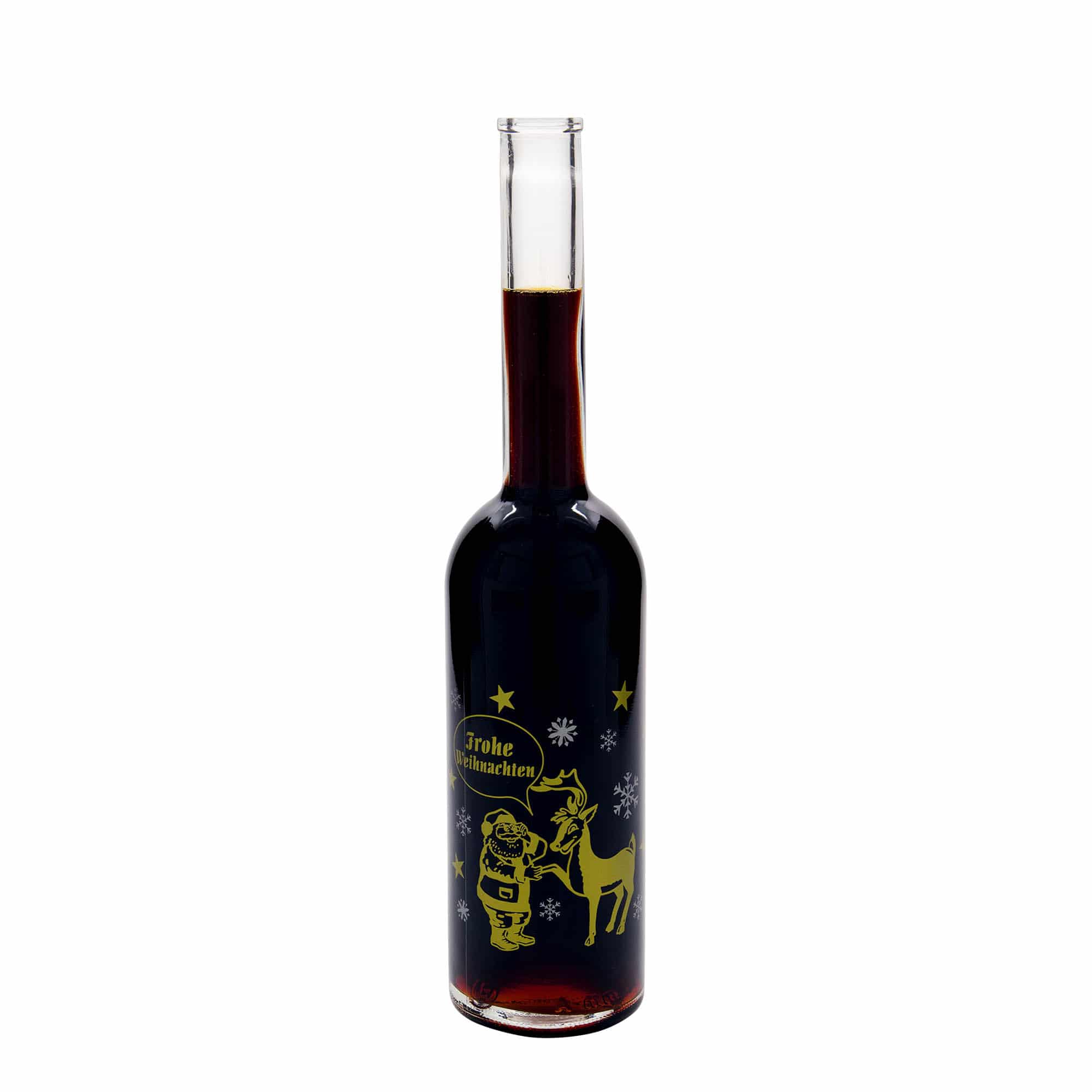 500 ml staklena boca 'Opera', motiv: vatromet, grlo: čep