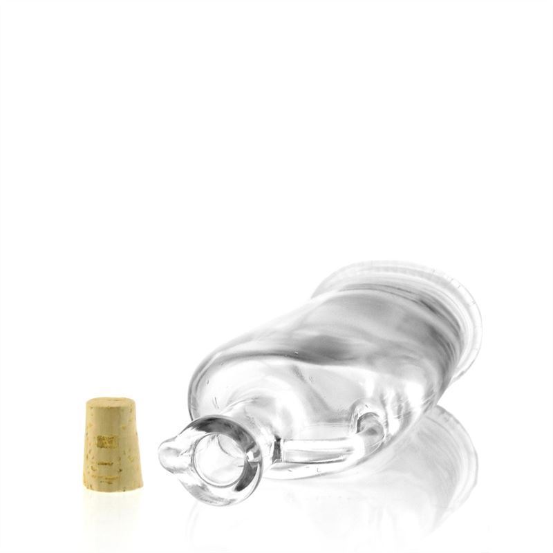 Staklena flaša 500 ml 'Eleganta', ovalna, otvor: Pluto