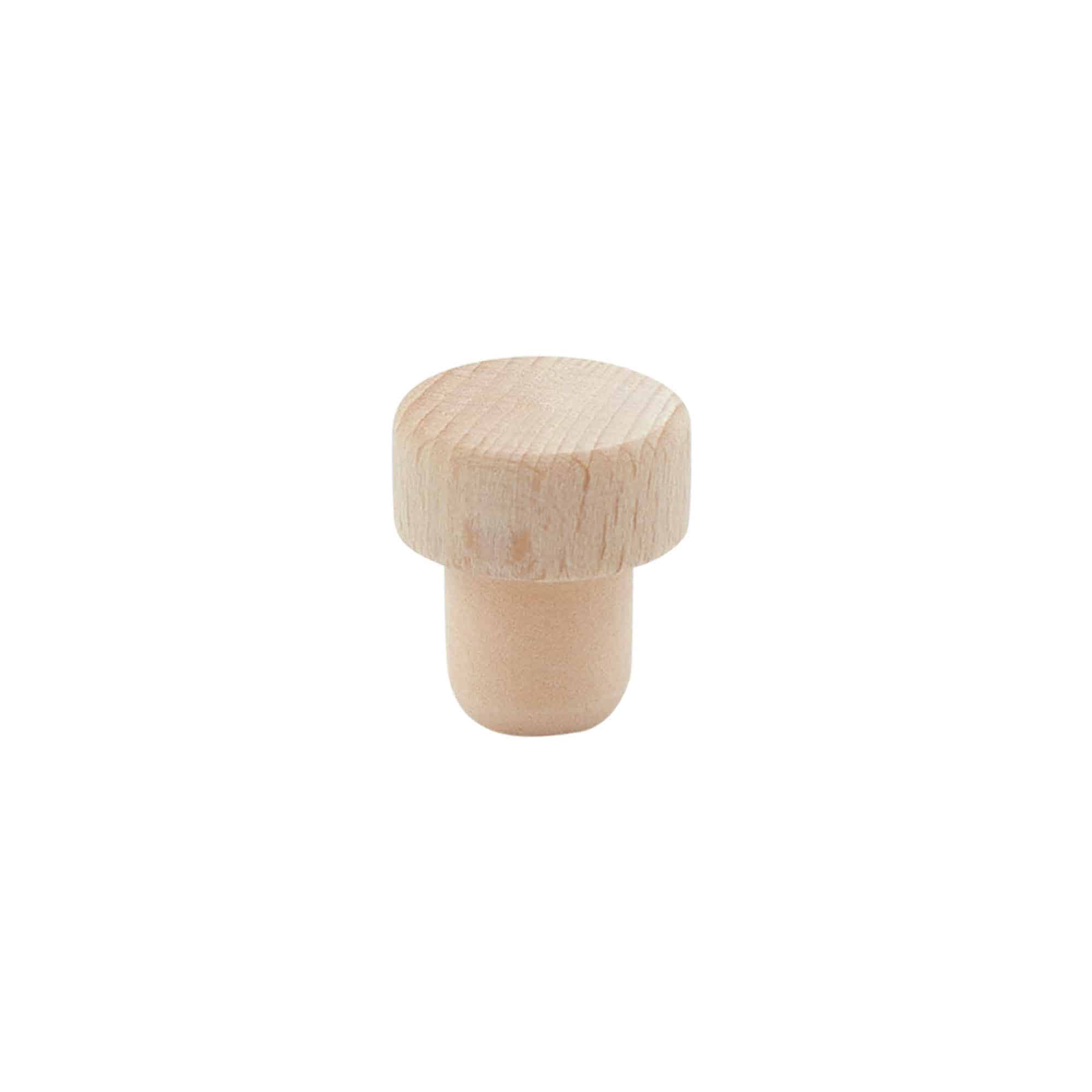 Čep s drškom 14 mm, drvo/plastika, za otvor: čep