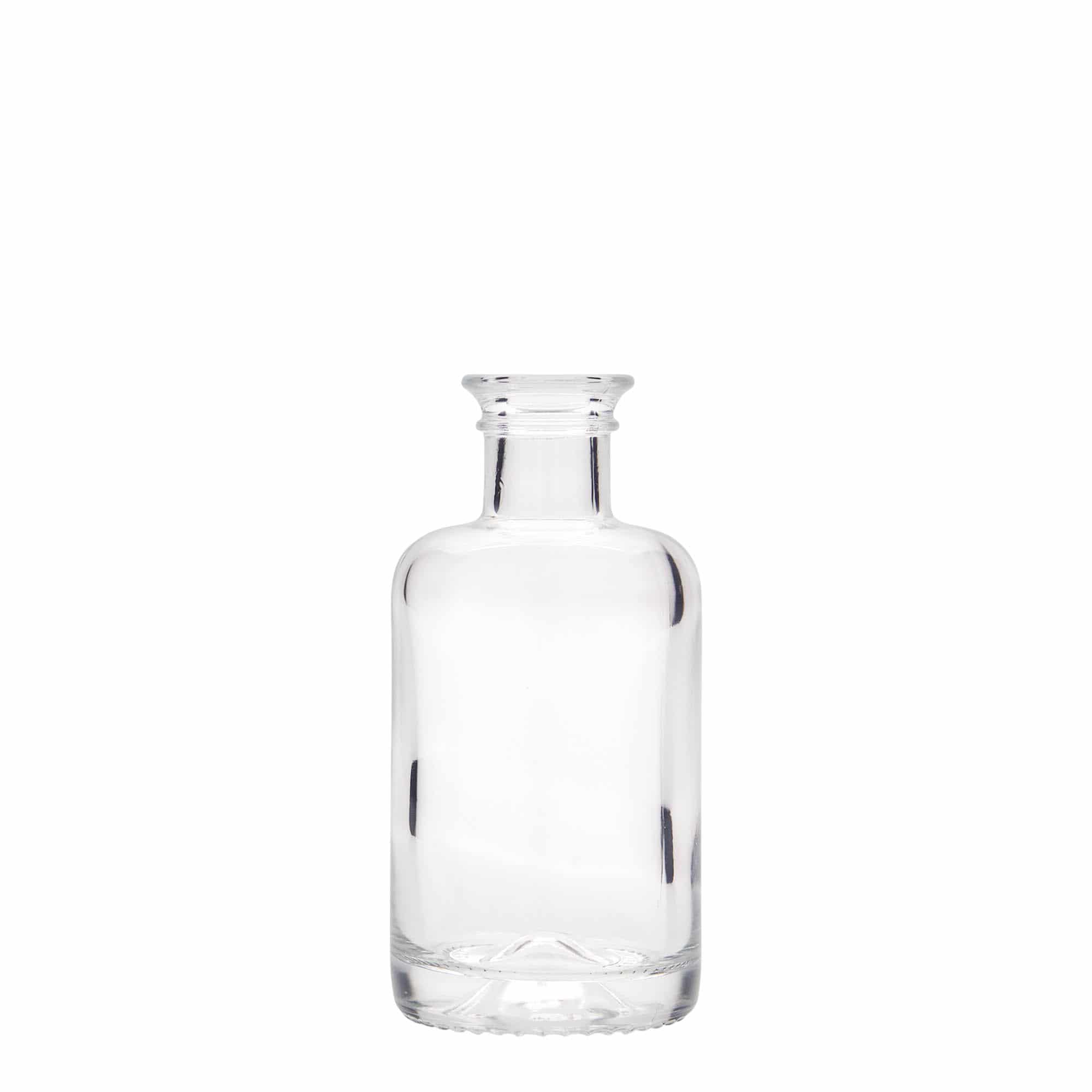 Staklena apotekarska flaša 100 ml, otvor: Pluto Staklena apotekarska flaša 100 ml, otvor: Pluto
