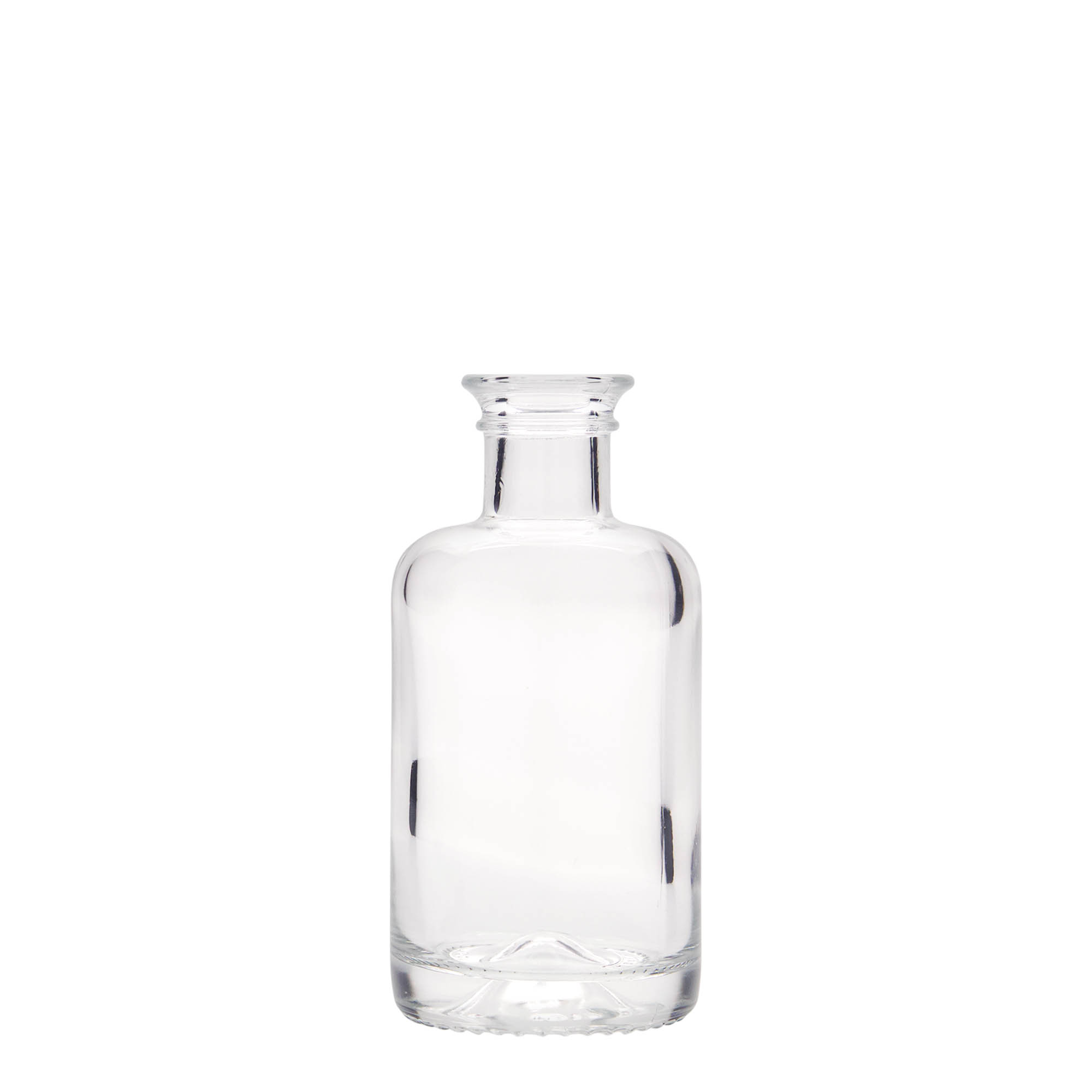 100 ml staklena bočica apotekara, otvor: čep 100 ml staklena bočica apotekara, otvor: čep