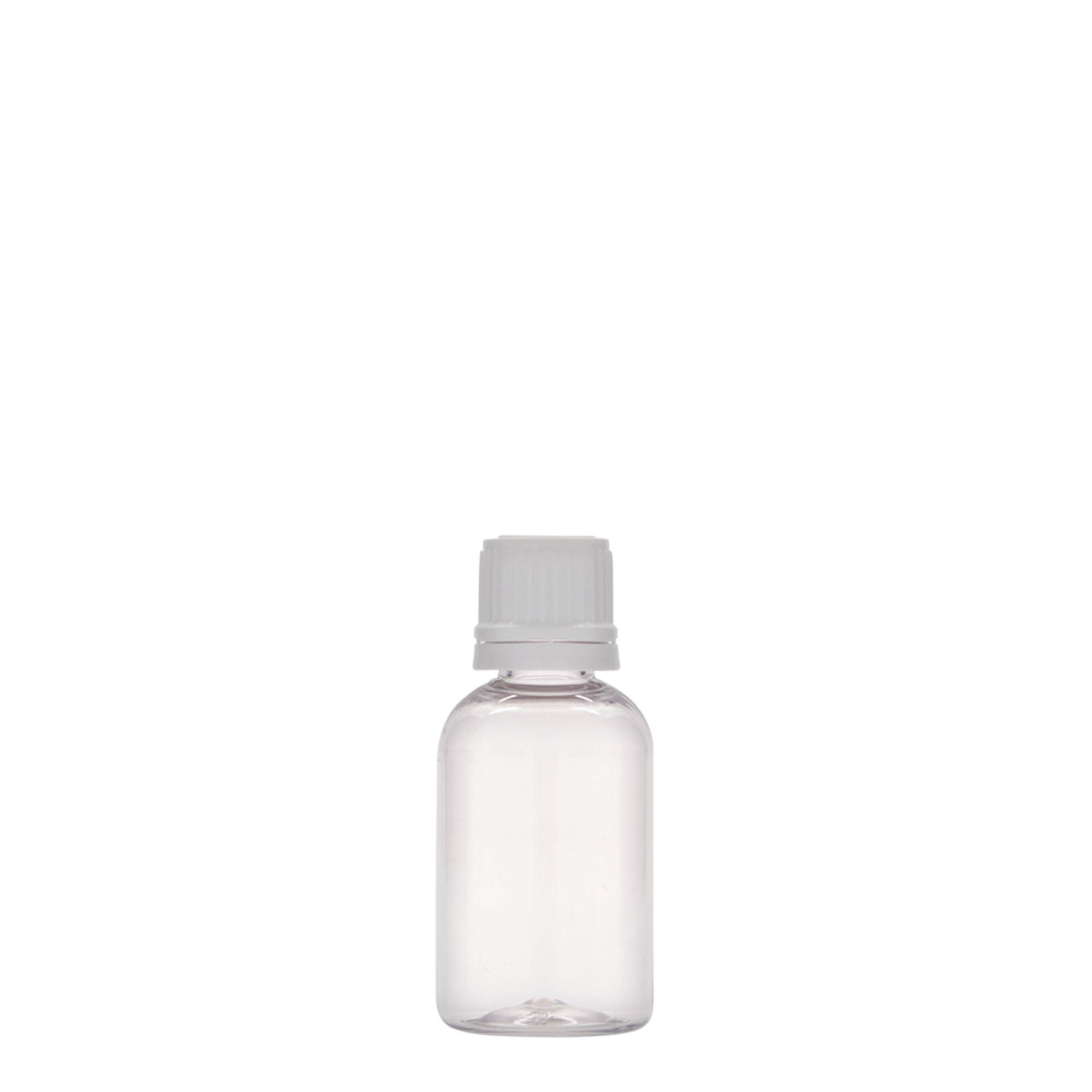 30 ml PET-medicinska bočica „Easy Living“, plastika, grlo: DIN 18