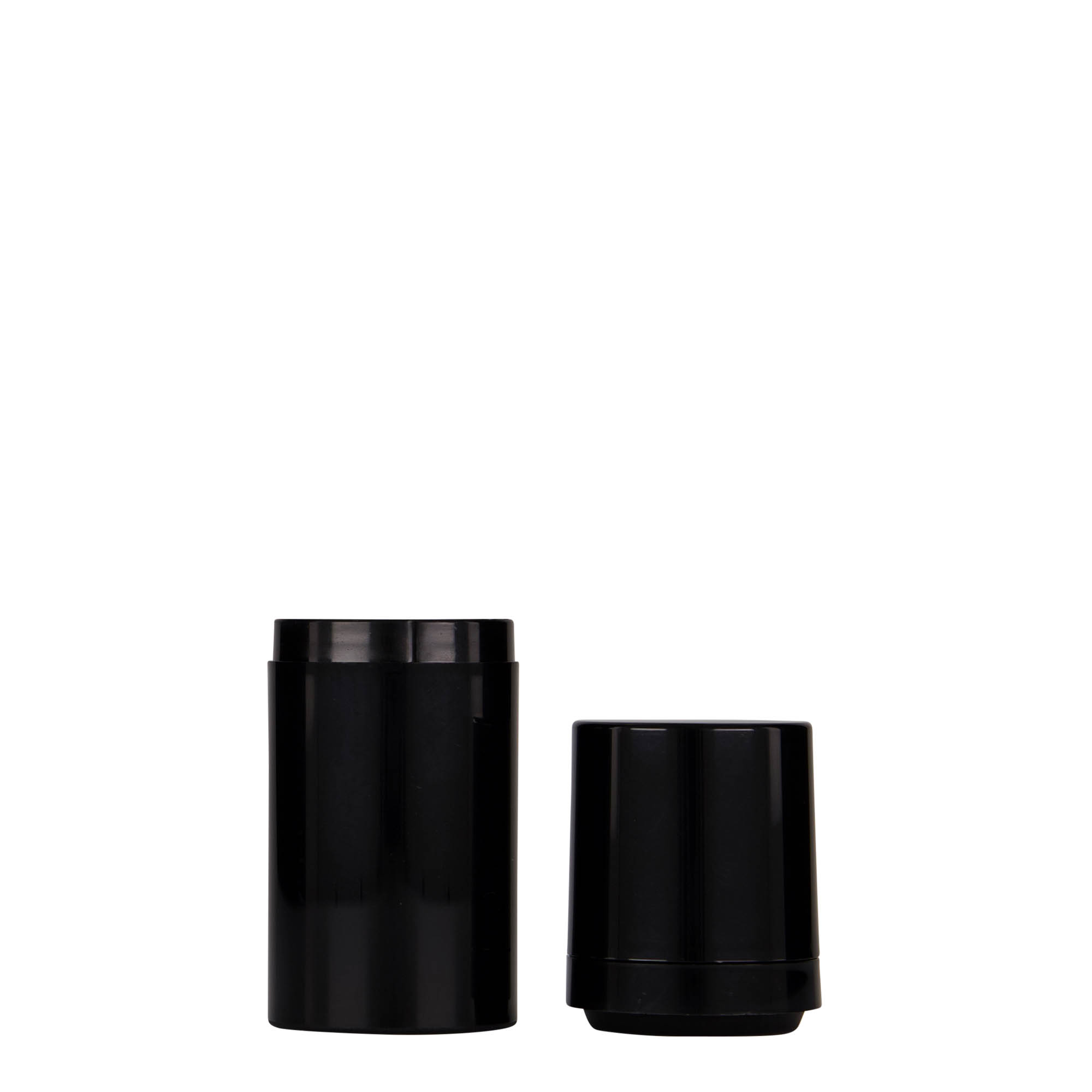 30 ml Airless dozirnik „Mezzo“, PP-plastika, crni