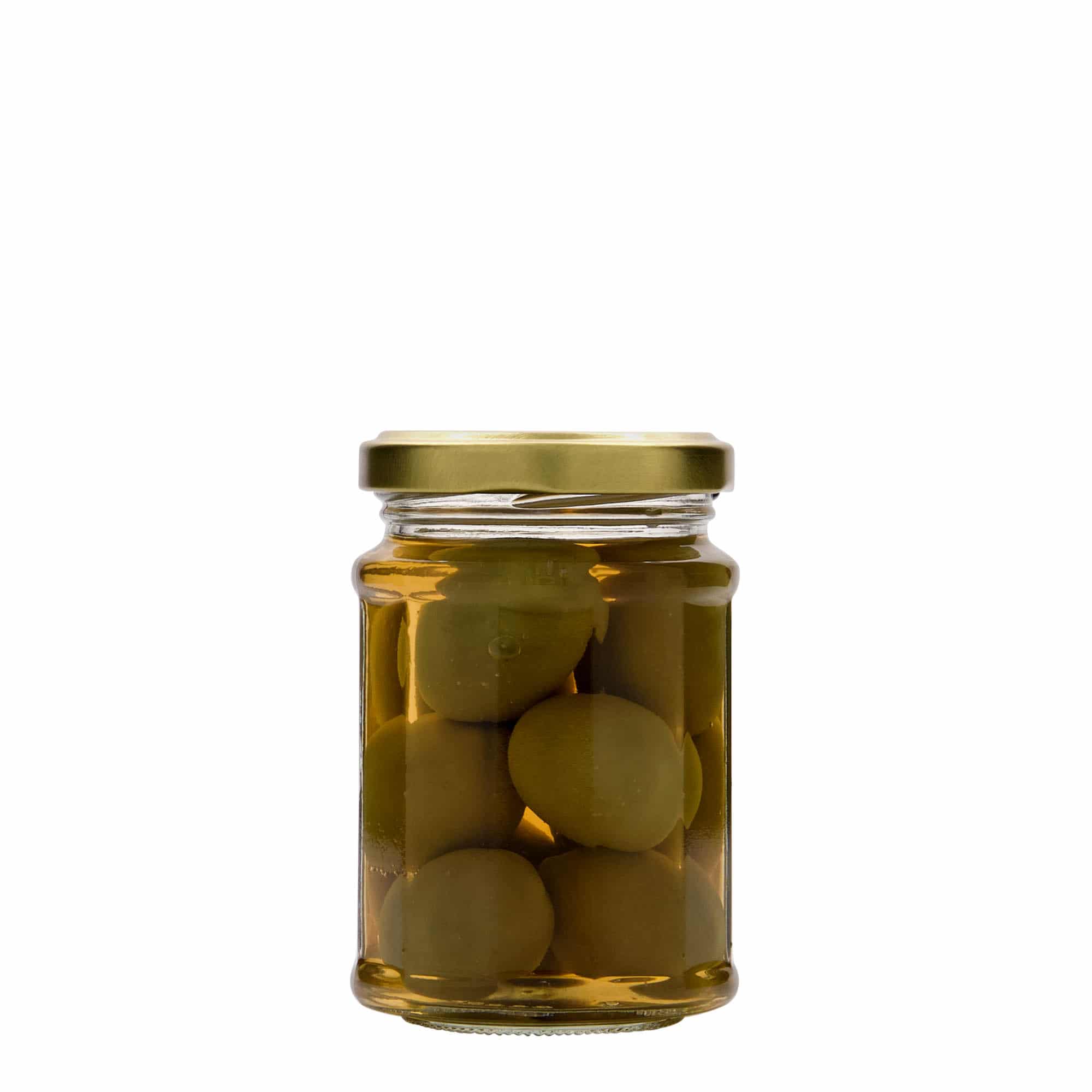 192 ml staklena tegla sa dvanaestougaonim oblikom, otvor: Twist-Off (TO 58)
