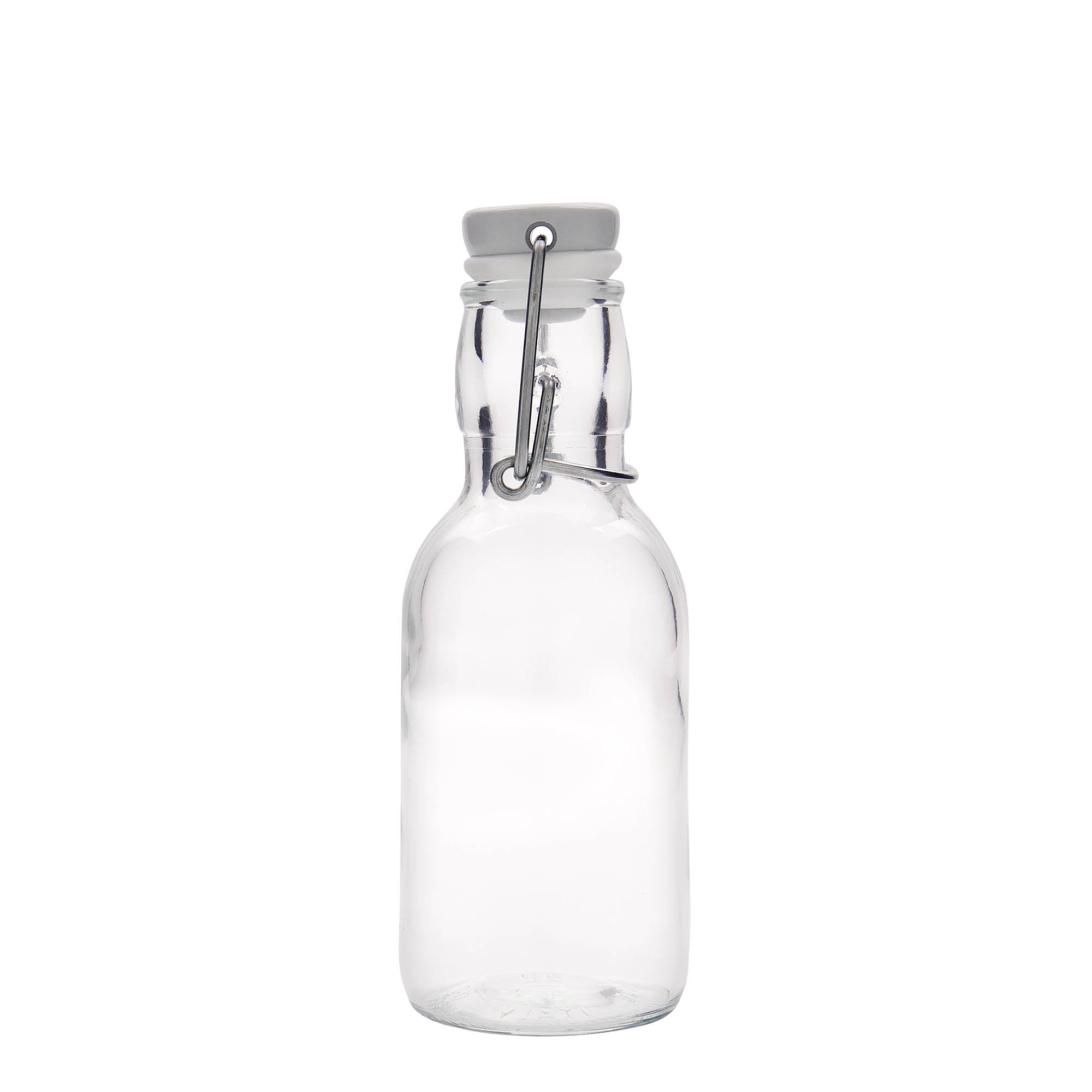 250 ml staklena boca 'Emilia', otvor: zatvarač s kopčom 250 ml staklena boca 'Emilia', otvor: zatvarač s kopčom