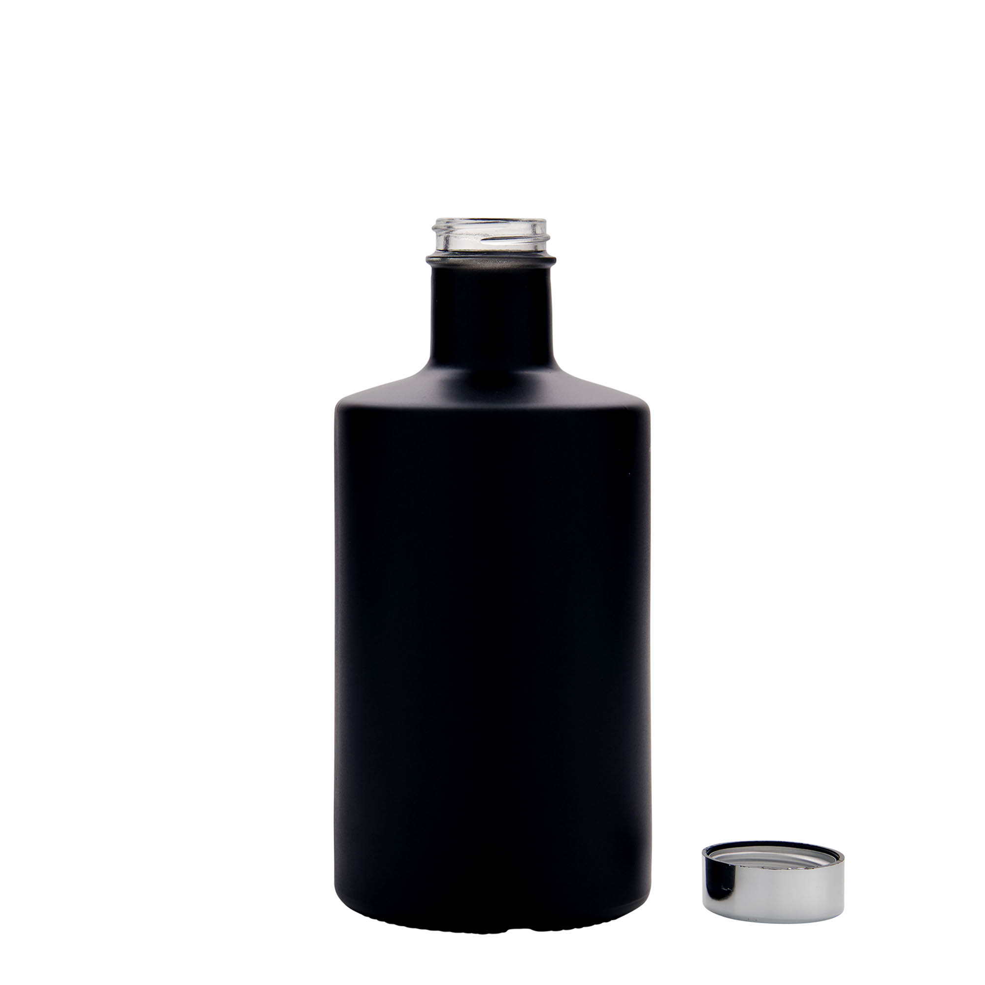 500 ml staklena boca 'Caroline', crna, grlo: GPI 33