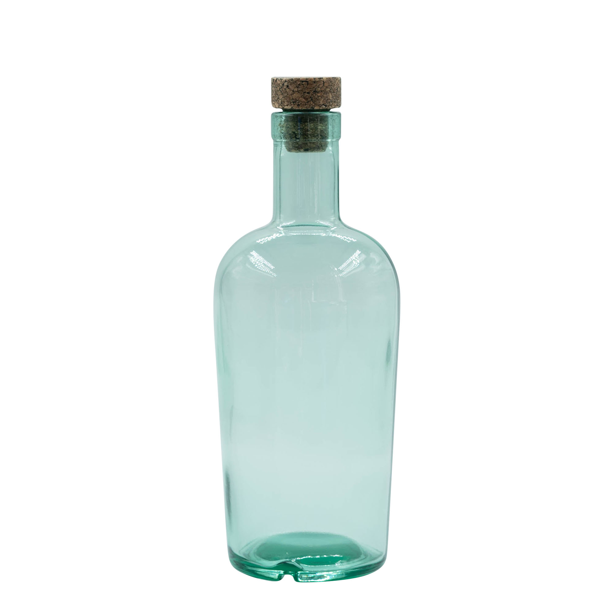 700 ml staklena boca 'Teo Light', otvor: plutani čep