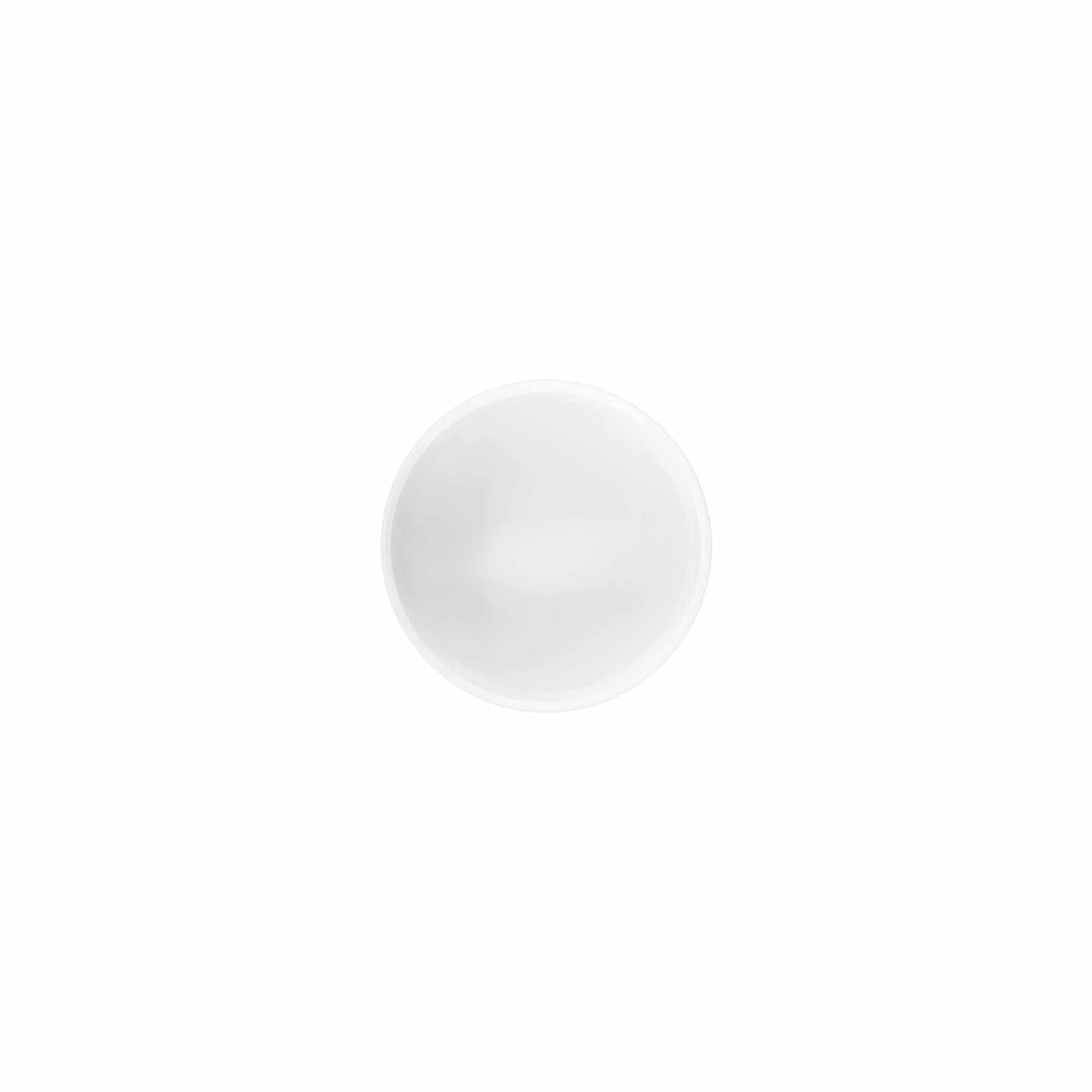 Navojni zatvarač 'White Line' 35ml, PP plastika, bijela