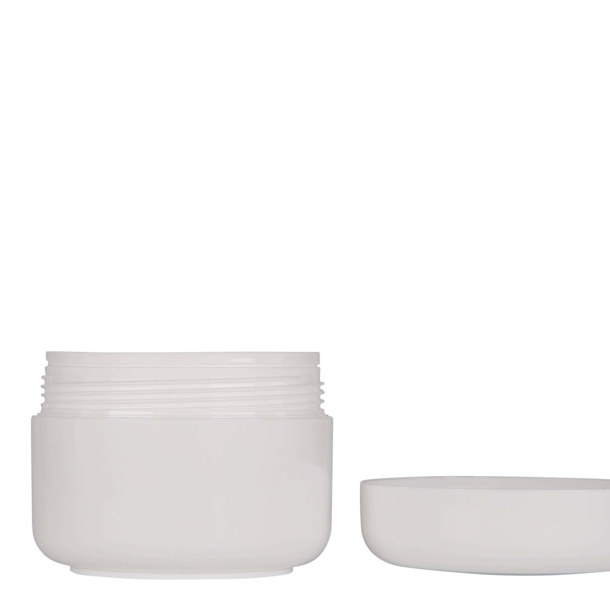 Plastična posuda 150 ml 'Bianca', PP, bijela, otvor: Navojni zatvarač
