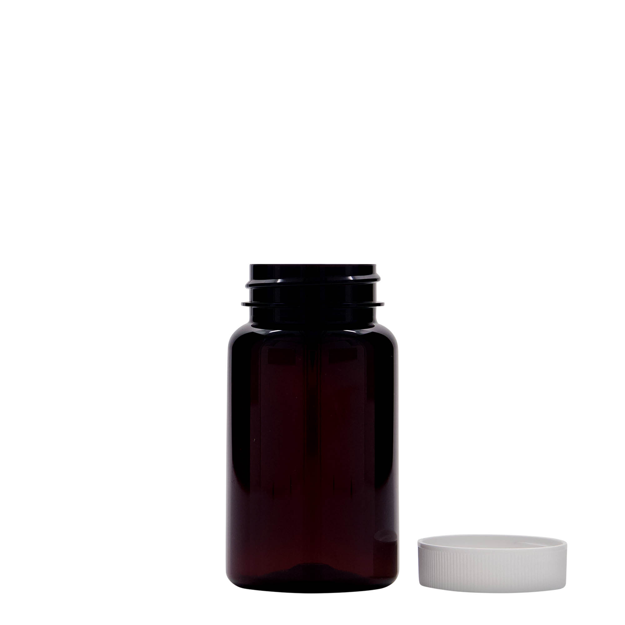 100 ml PET ambalaža, plastika, smeđa, grlo: 38/400 100 ml PET ambalaža, plastika, smeđa, grlo: 38/400