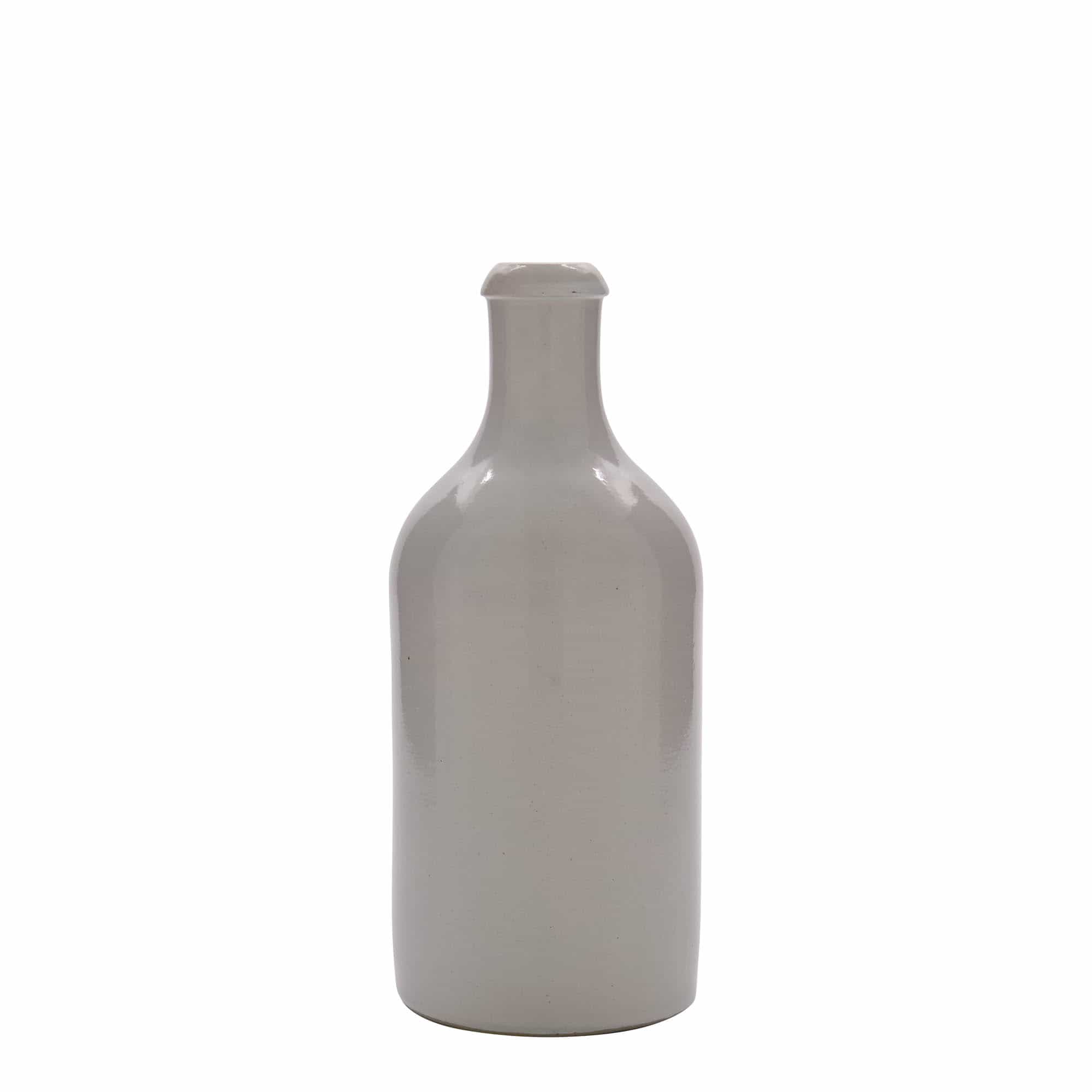 Glineni vrč 500 ml, keramika, bijela, otvor: Pluto Glineni vrč 500 ml, keramika, bijela, otvor: Pluto