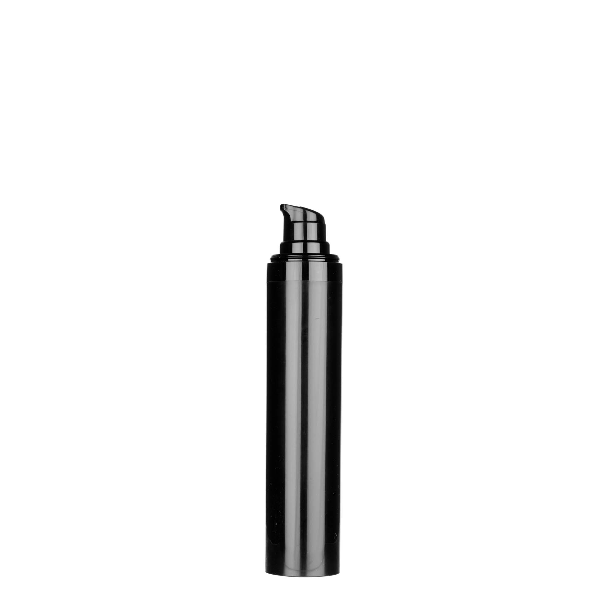 Dispenzer bez zraka 50 ml 'Micro', PP plastika, crna