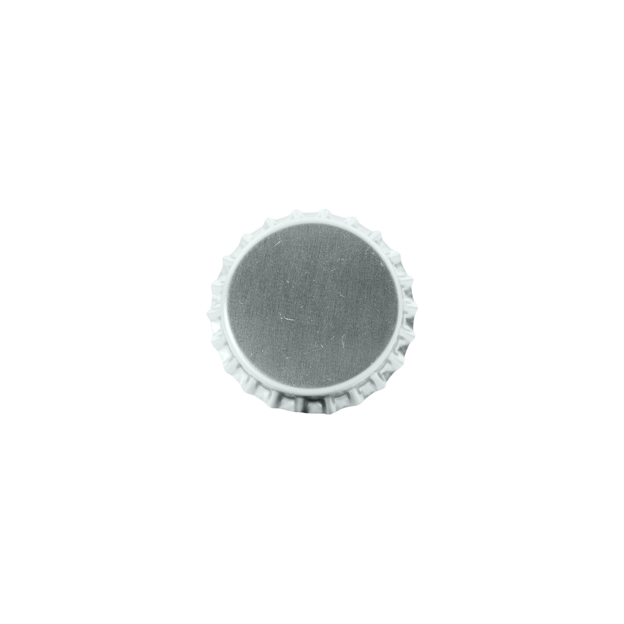 Krunski čep 29 mm, metal, srebrna