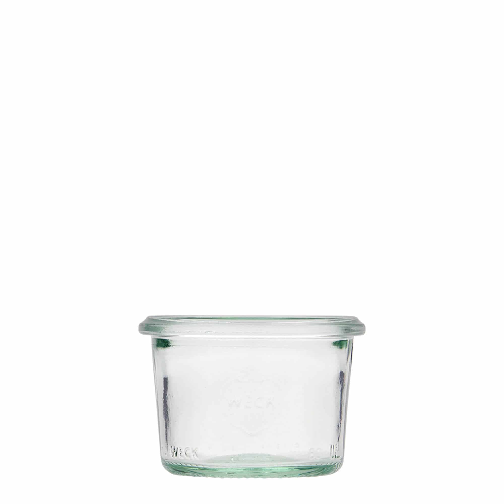 WECK staklenka sa poklopcem 80 ml, otvor: Okrugli rub WECK staklenka sa poklopcem 80 ml, otvor: Okrugli rub