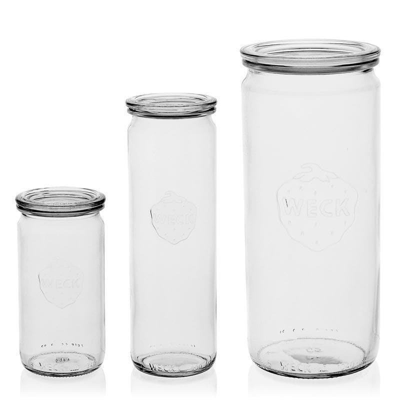 WECK cilindrična staklenka 1.040 ml, otvor: Okrugli rub