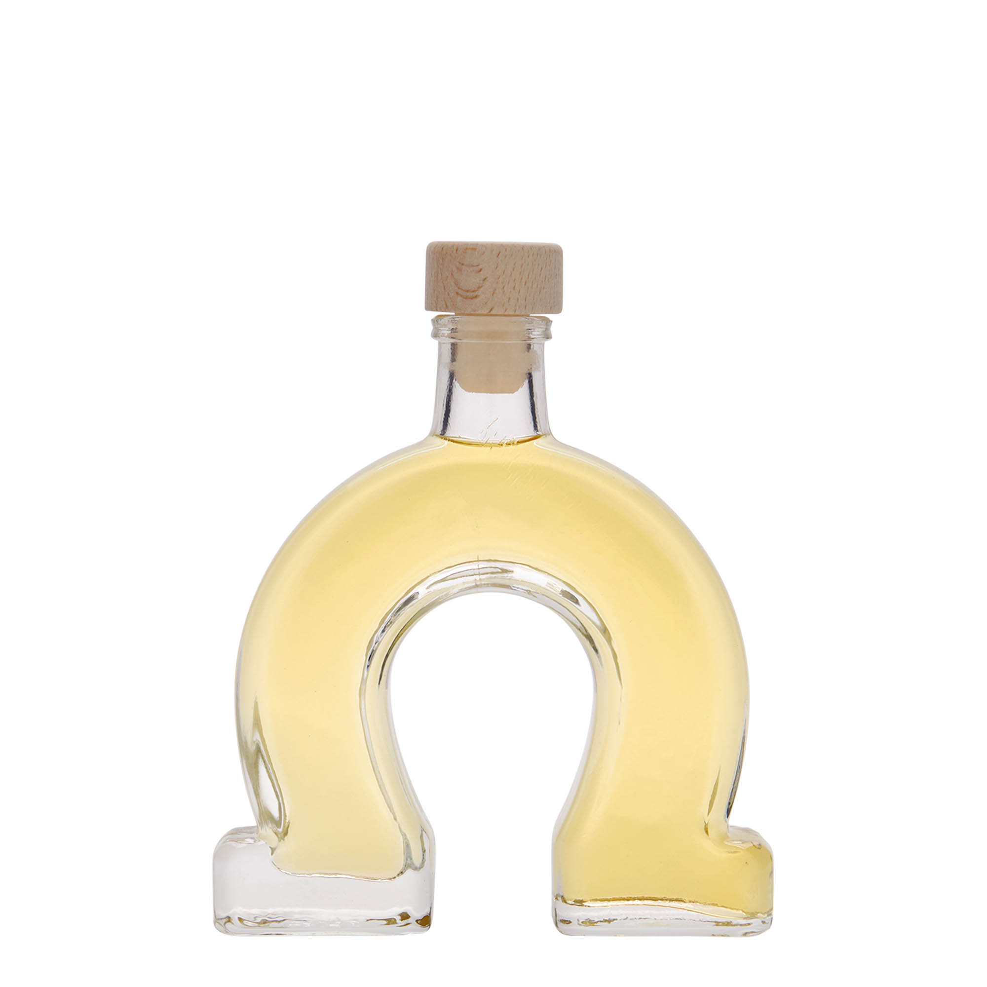 100 ml staklena boca 'Potkova', otvor: pluta