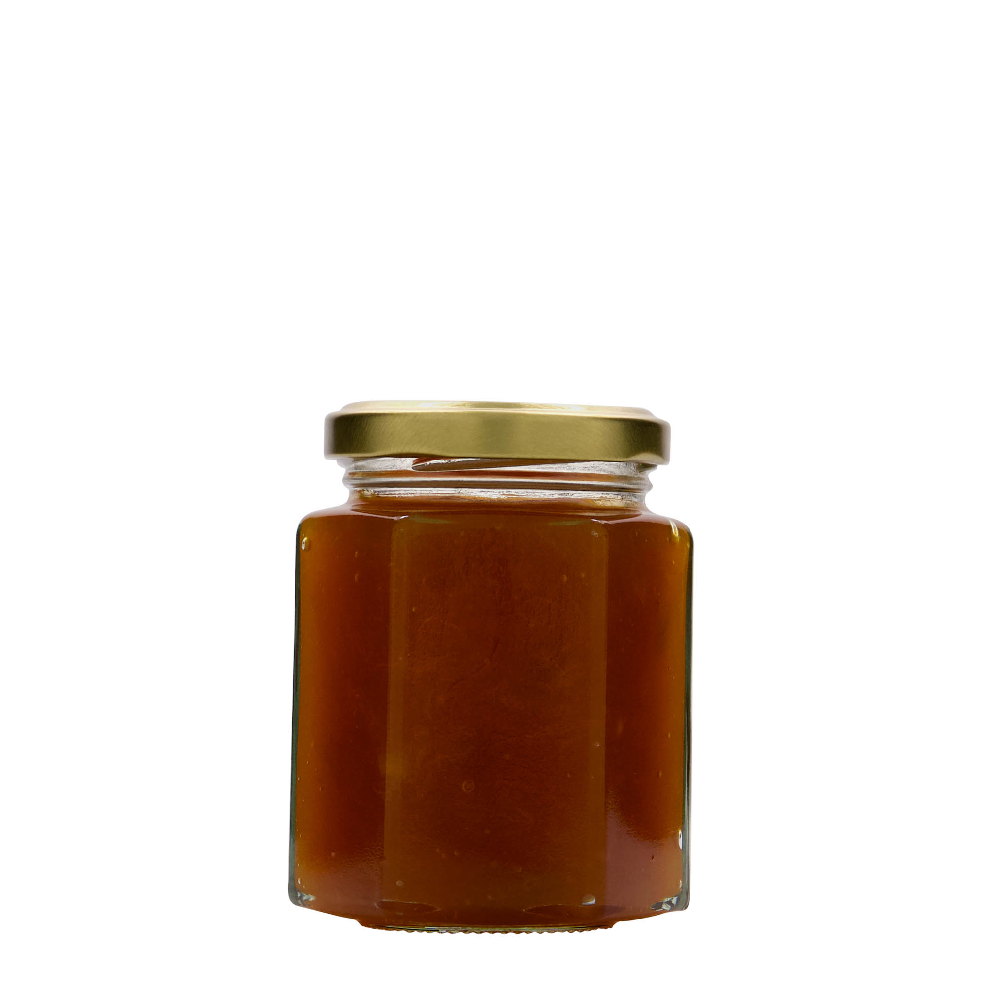 191 ml šestougaona staklena tegla, otvor: Twist-Off (TO 58) 191 ml šestougaona staklena tegla, otvor: Twist-Off (TO 58)