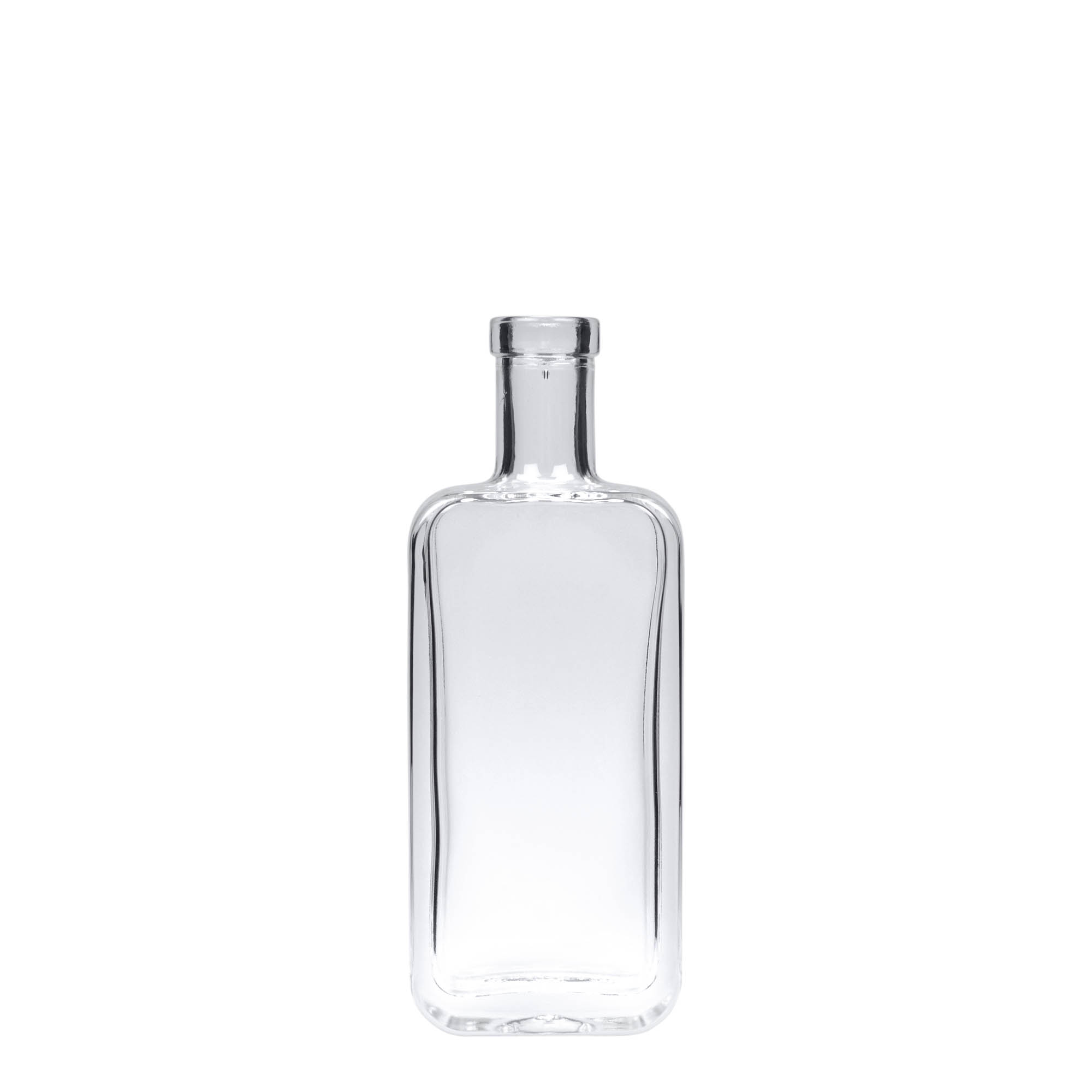 100 ml staklena boca 'Nice', pravougaona, otvor: pluta
