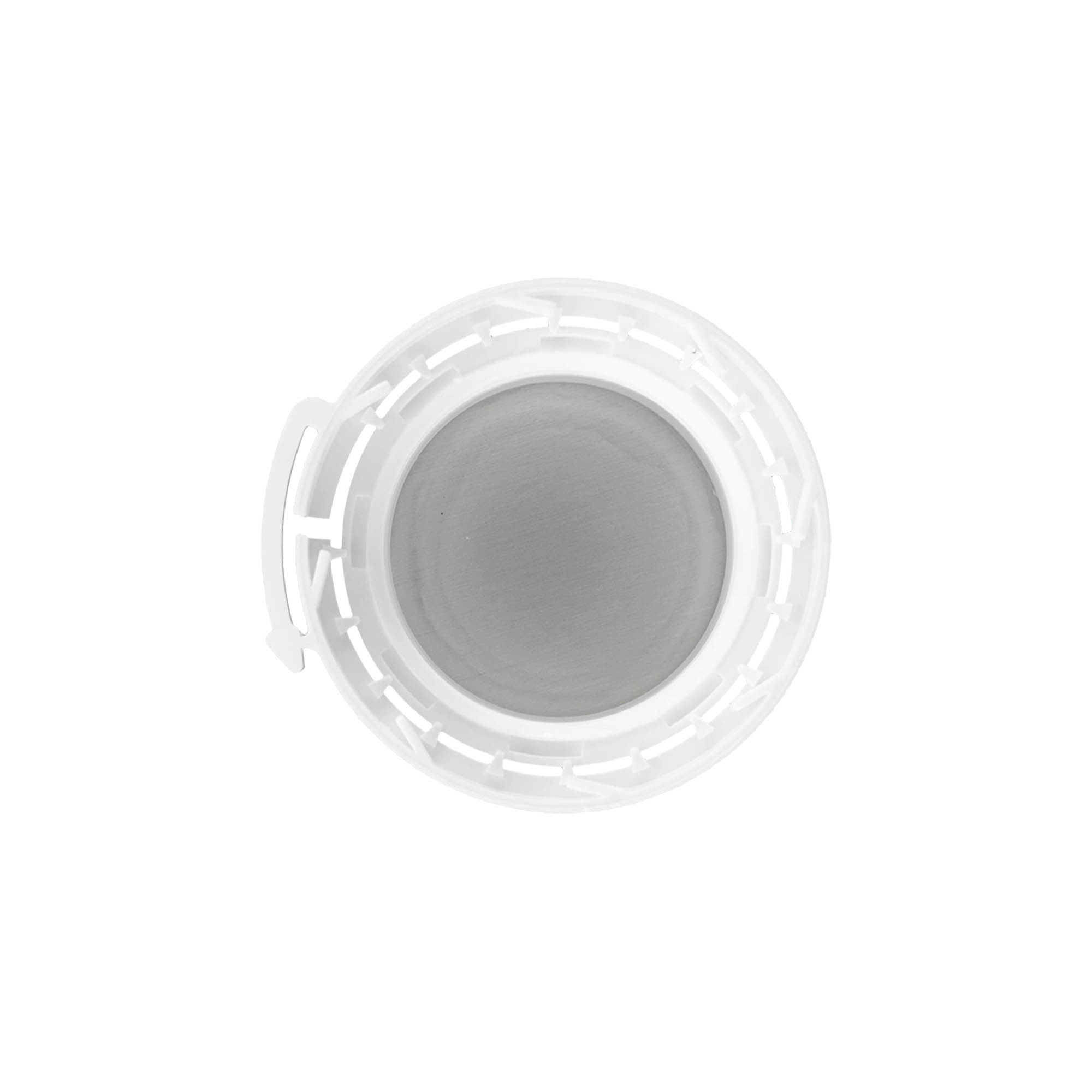 Navojni zatvarač za aluminijumsku flašu, PP plastika, bijela, za otvor: DIN 32