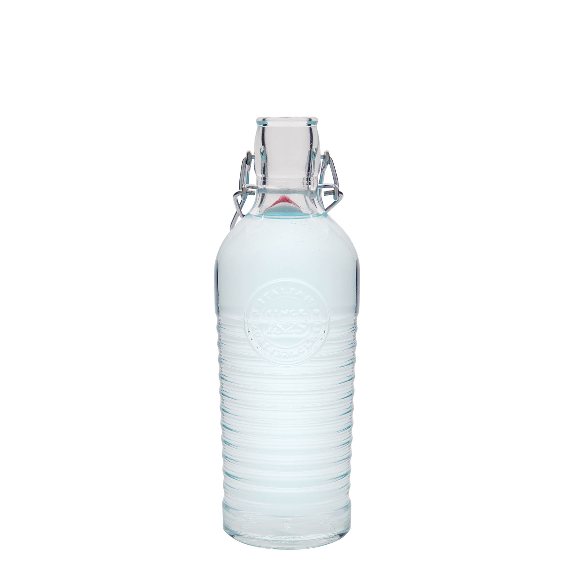 750 ml staklena boca 'Officina 1825', grlo: zatvarač s kopčom 750 ml staklena boca 'Officina 1825', grlo: zatvarač s kopčom
