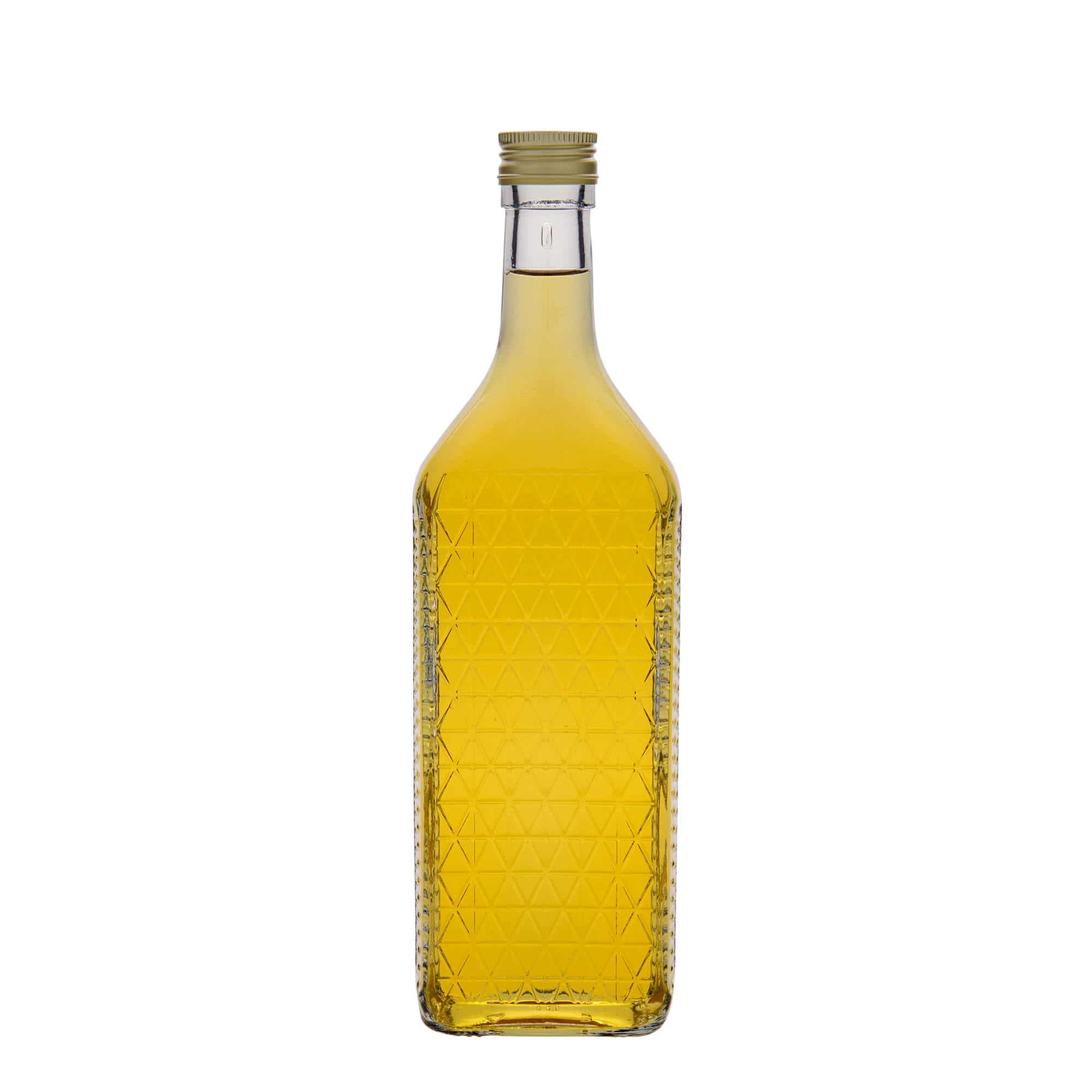 Staklena flaša 700 ml 'Caruso', kvadratna, otvor: PP 31,5