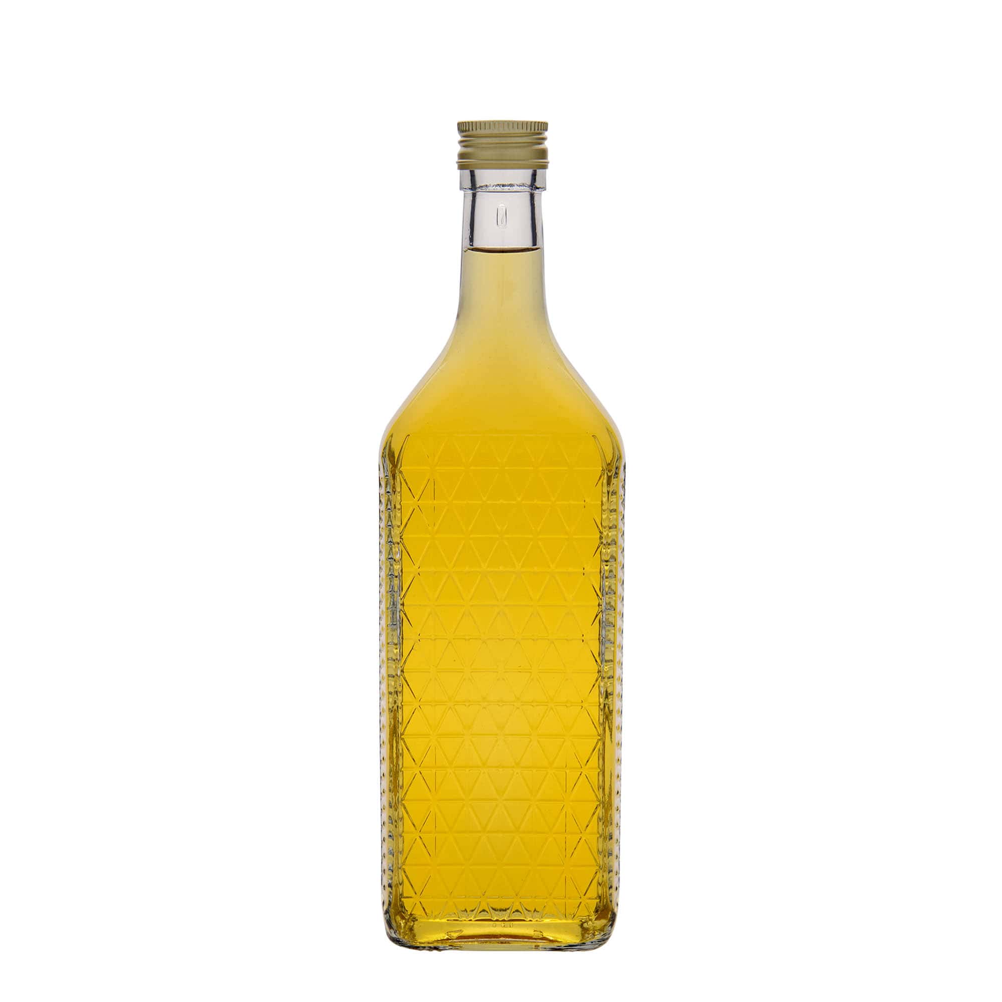 700 ml staklena boca „Caruso“, pravokutna, grlo: PP 31,5