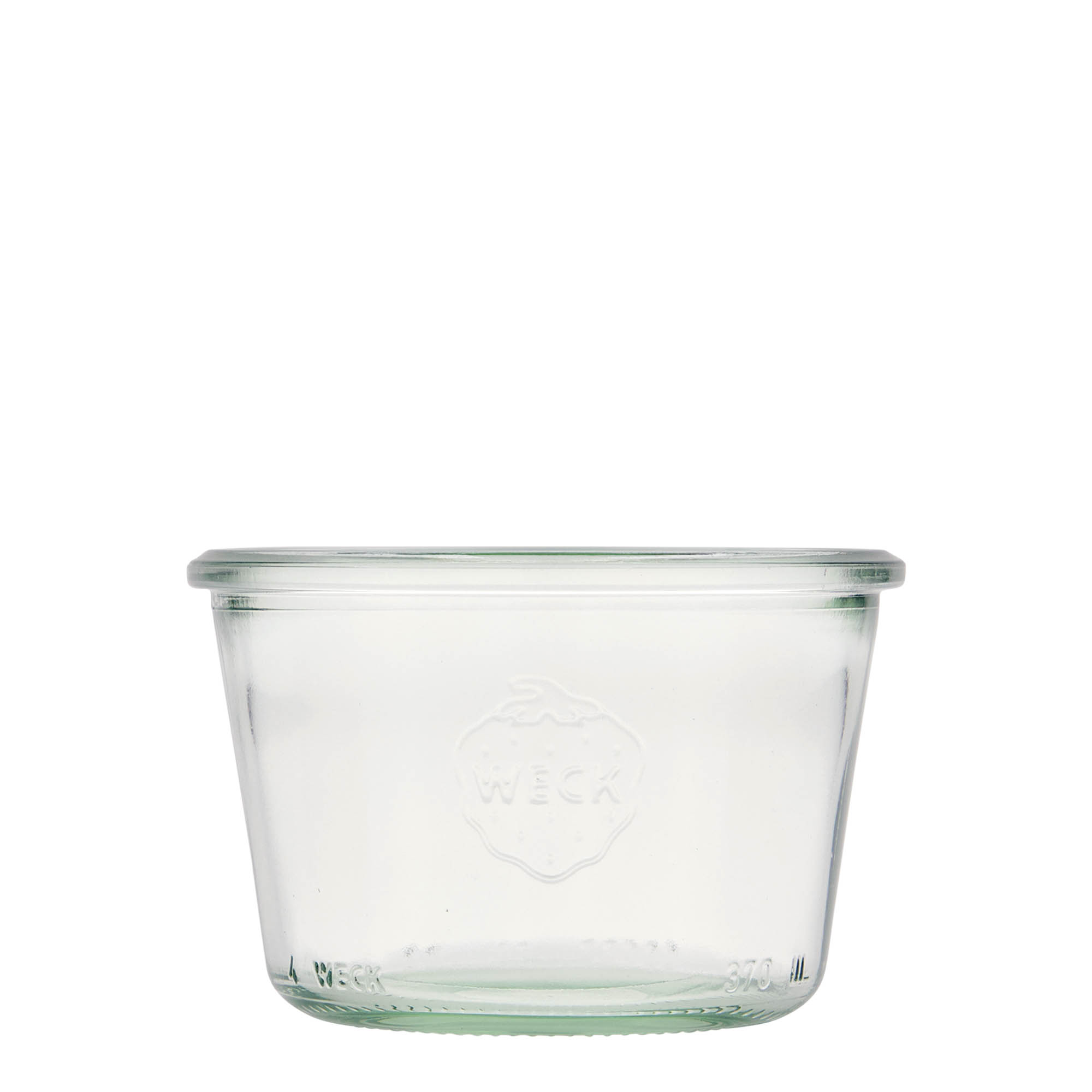 370 ml WECK-staklena tegla za prevrnuti, otvor: okrugli rub 370 ml WECK-staklena tegla za prevrnuti, otvor: okrugli rub