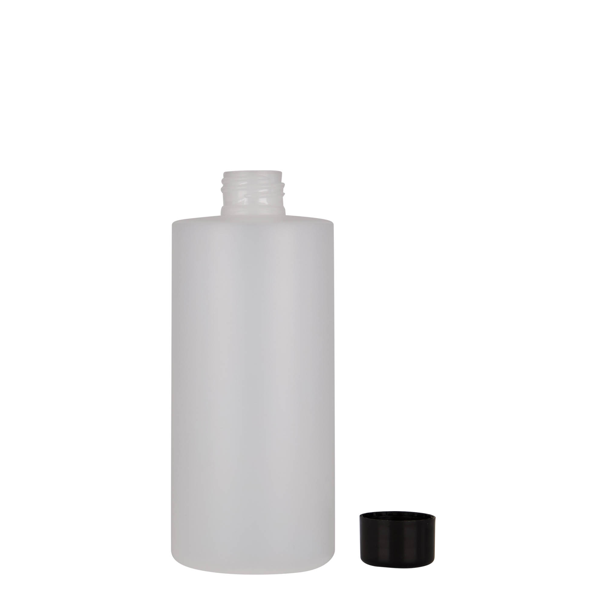 300 ml plastična boca 'Pipe', HDPE, bijela, grlo: 24/410 300 ml plastična boca 'Pipe', HDPE, bijela, grlo: 24/410