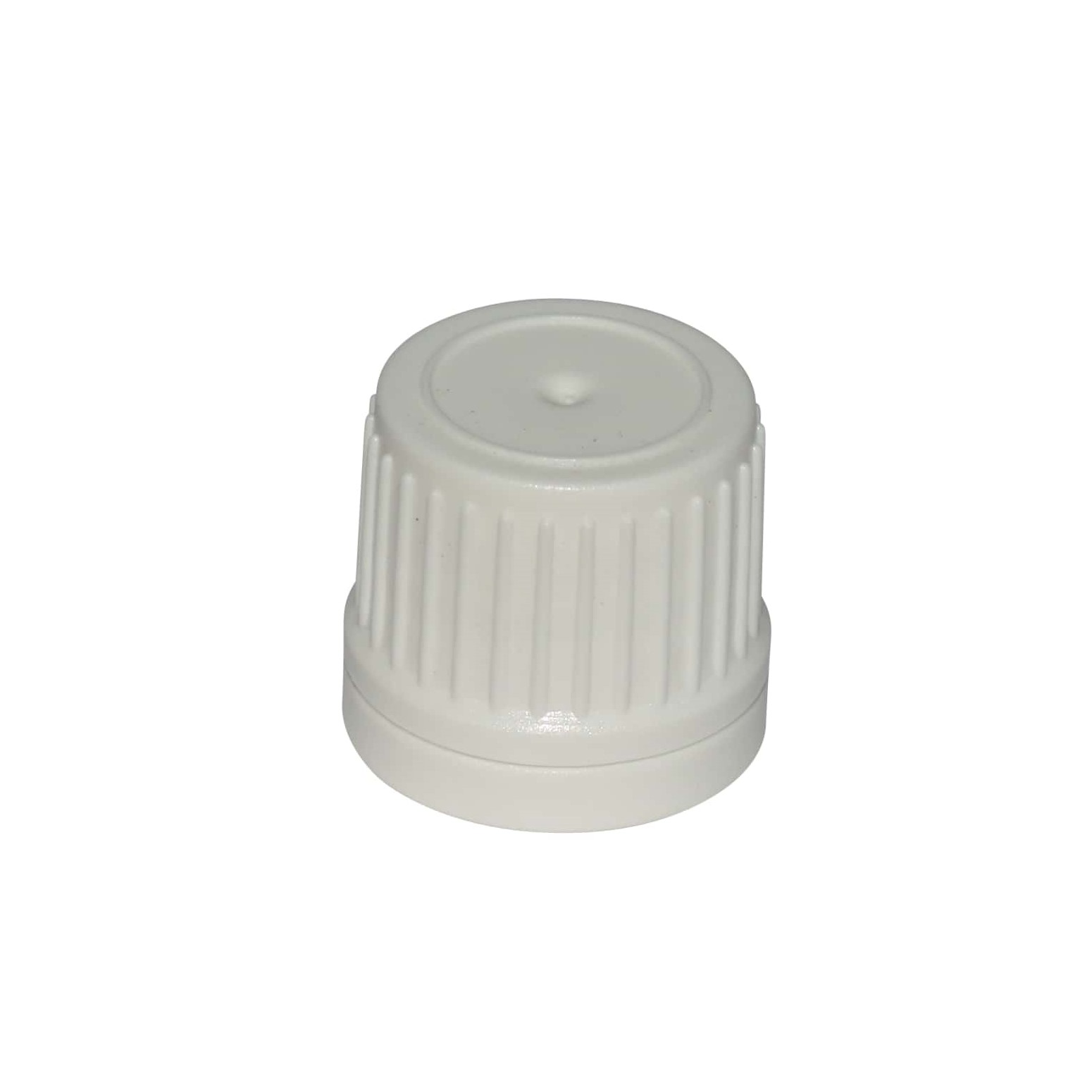 Navojni zatvarač Disc Top, PP plastika, bijela, za otvor: 24/410