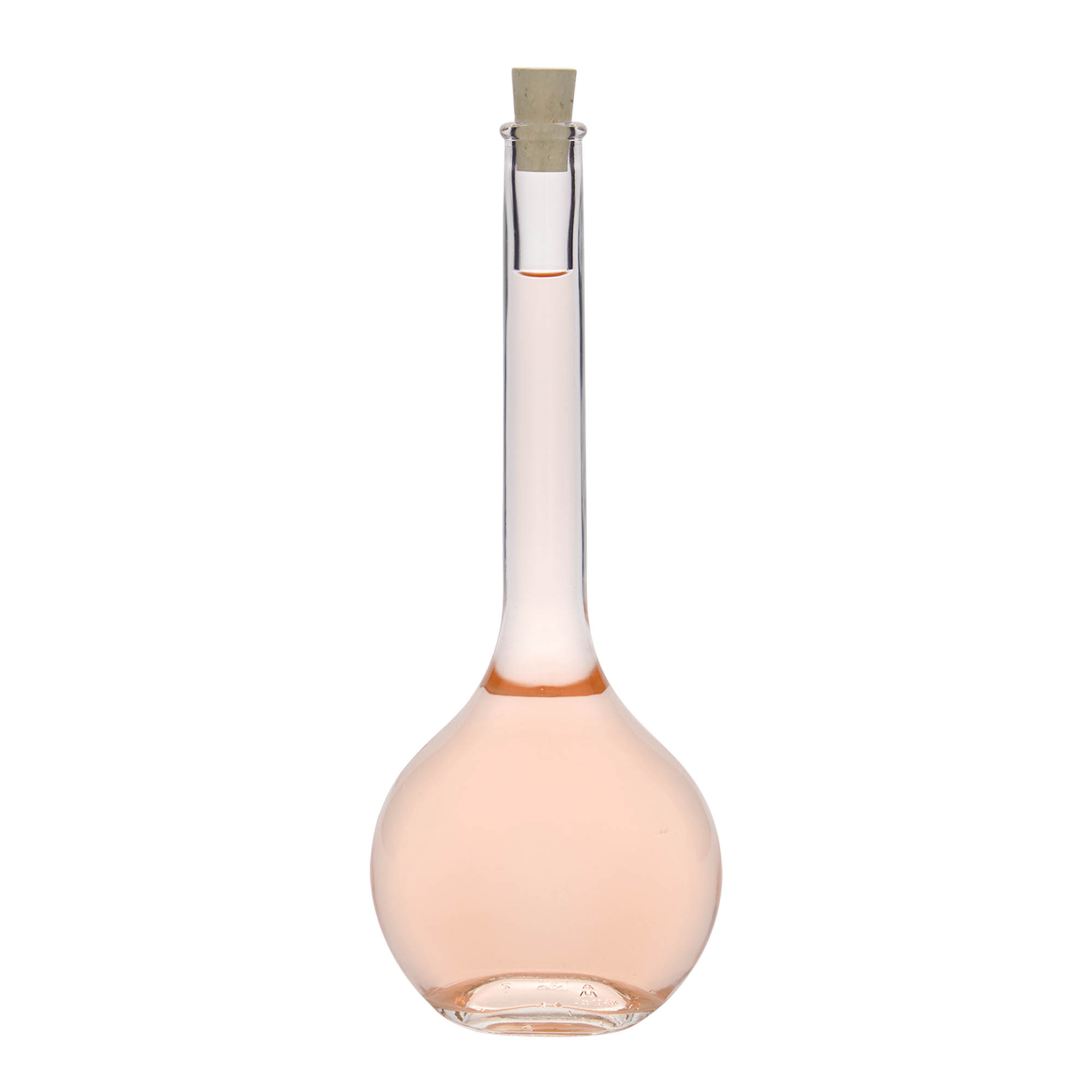 500 ml staklena boca „Contessa“, ovalna, otvor: pluta