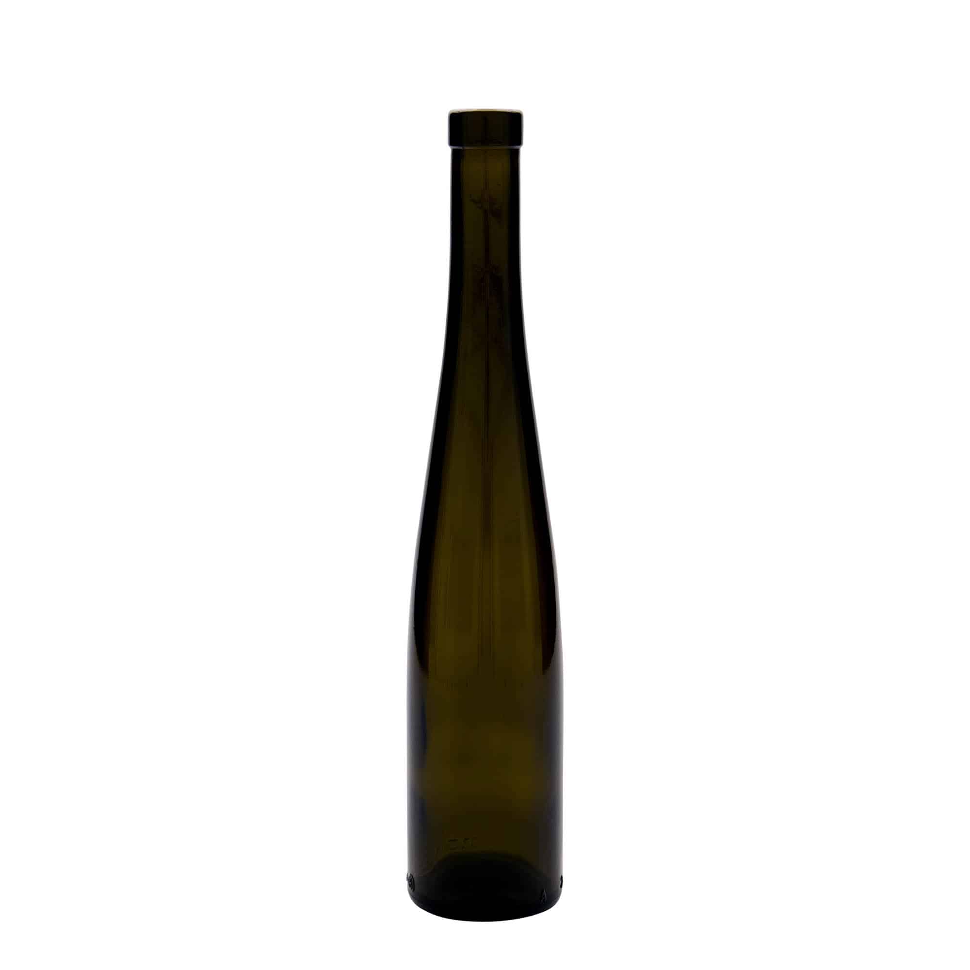 Staklena flaša 375 ml 'Weinschlegel', antikno zelena, otvor: Pluto Staklena flaša 375 ml 'Weinschlegel', antikno zelena, otvor: Pluto