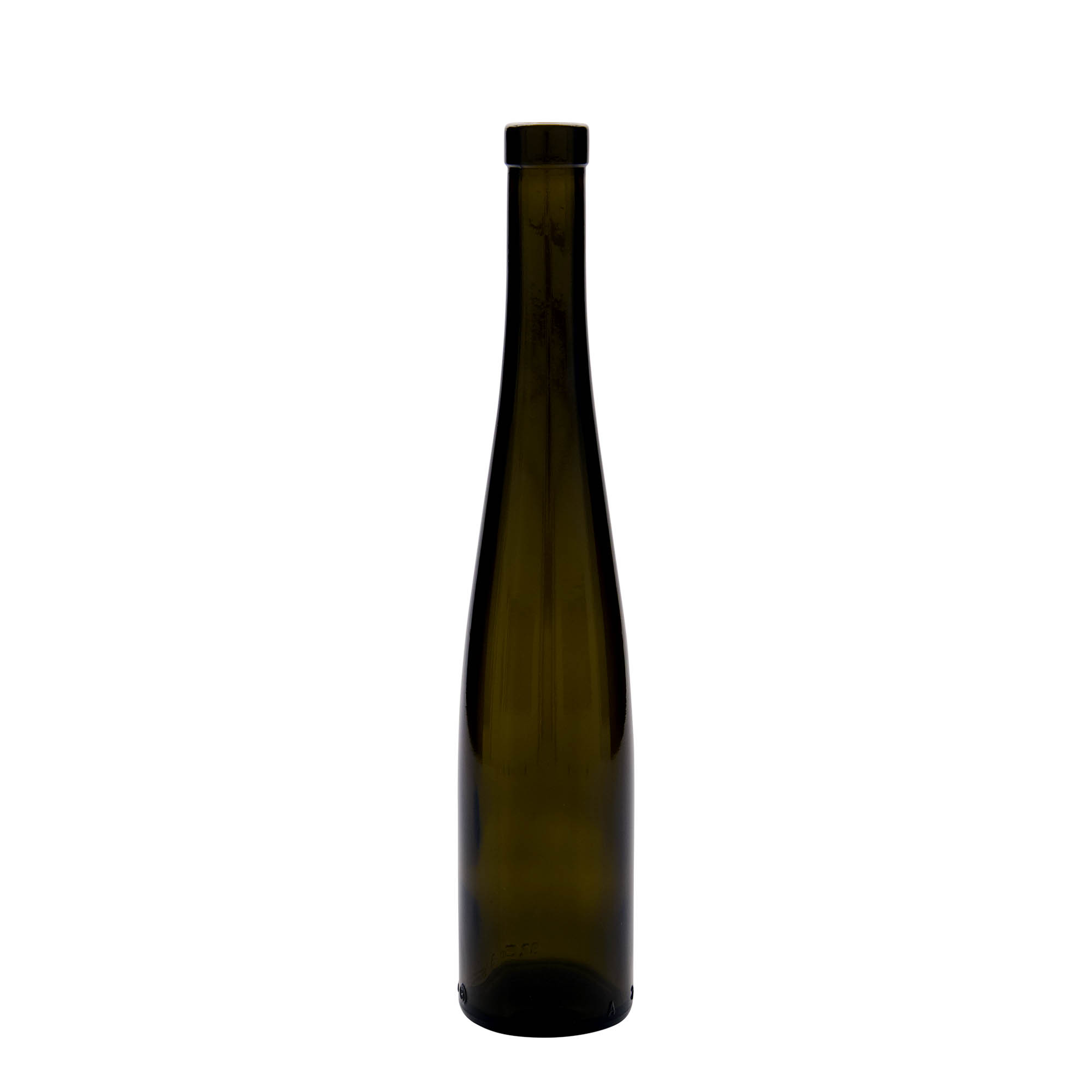 375 ml staklena boca „Weinschlegel“, antikno zelena, grlo: pluta