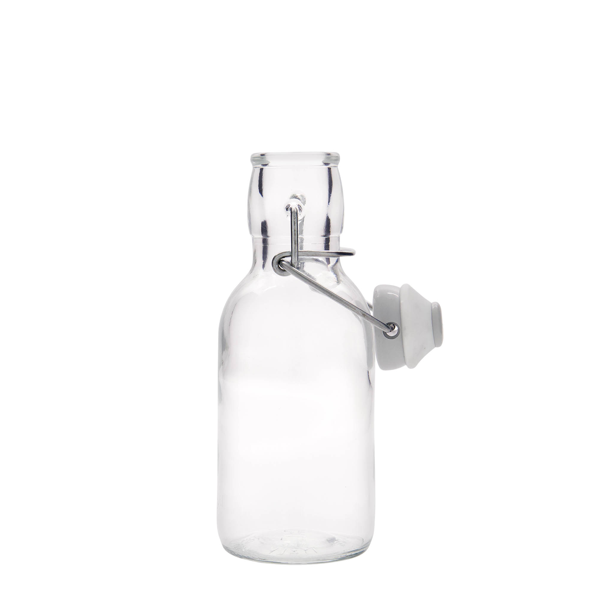 250 ml staklena boca 'Emilia', otvor: zatvarač s kopčom 250 ml staklena boca 'Emilia', otvor: zatvarač s kopčom