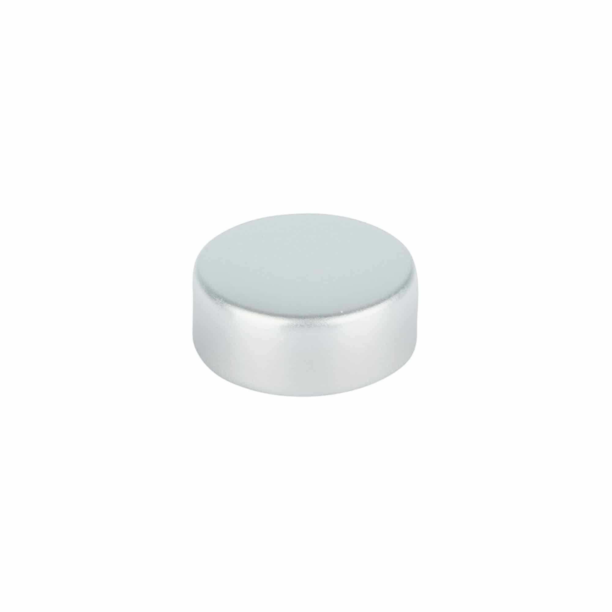 Navojni zatvarač, metal, srebrni, za grlo: GPI 28/400 Navojni zatvarač, metal, srebrni, za grlo: GPI 28/400