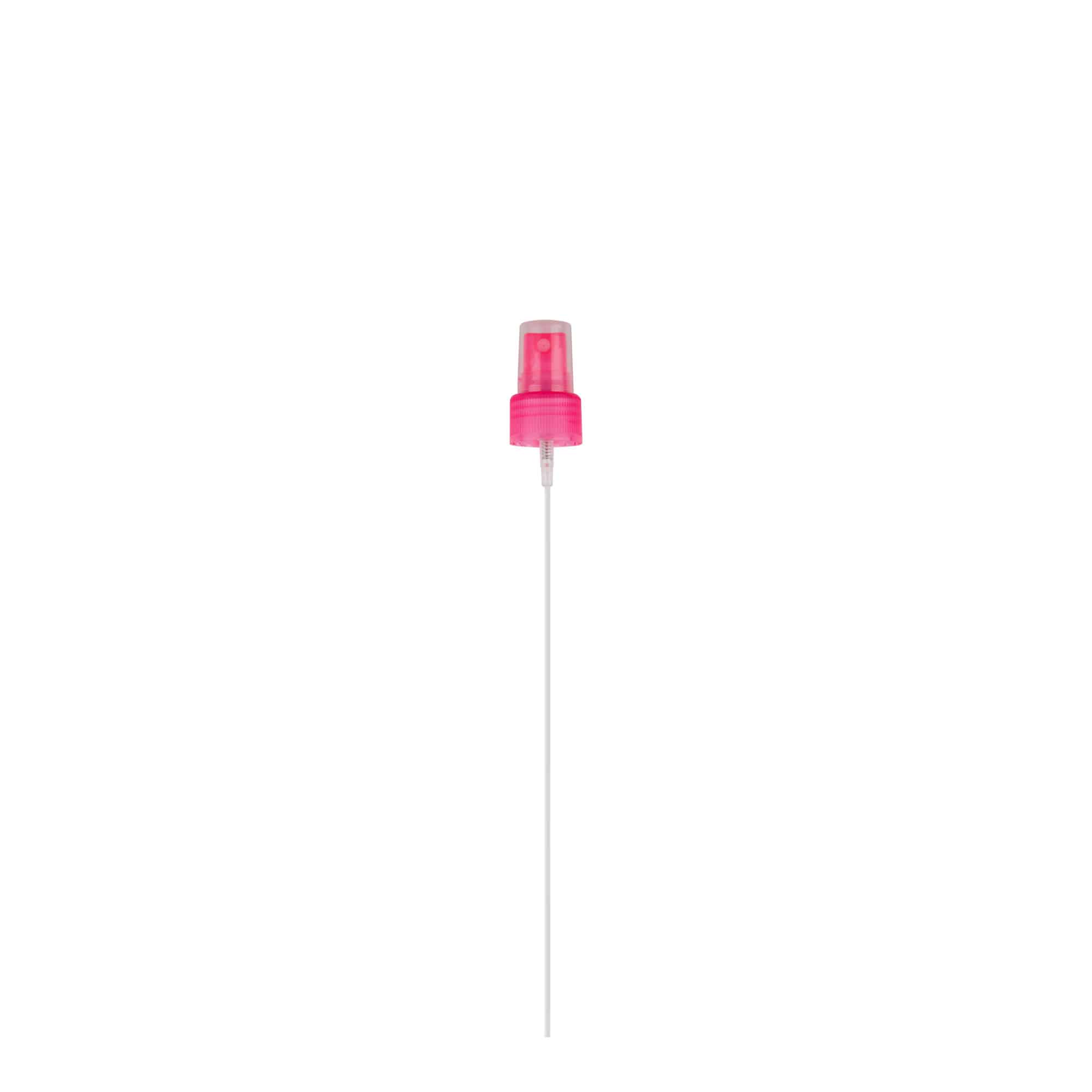 Zatvarač sa navojem, raspršivač, PP plastika, roze, za otvor: 24/410