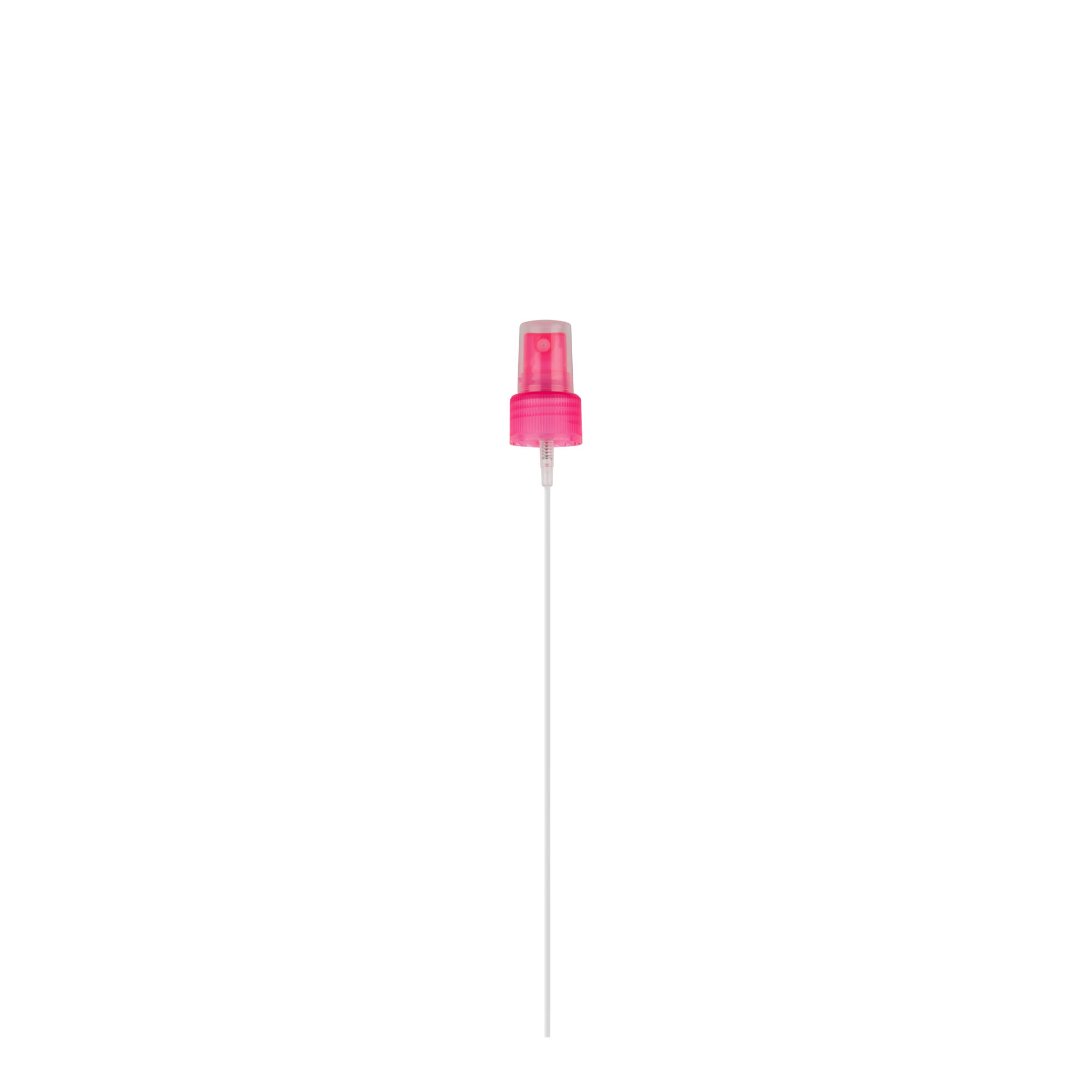 Zatvarač sa navojem, raspršivač, PP plastika, roze, za otvor: 24/410