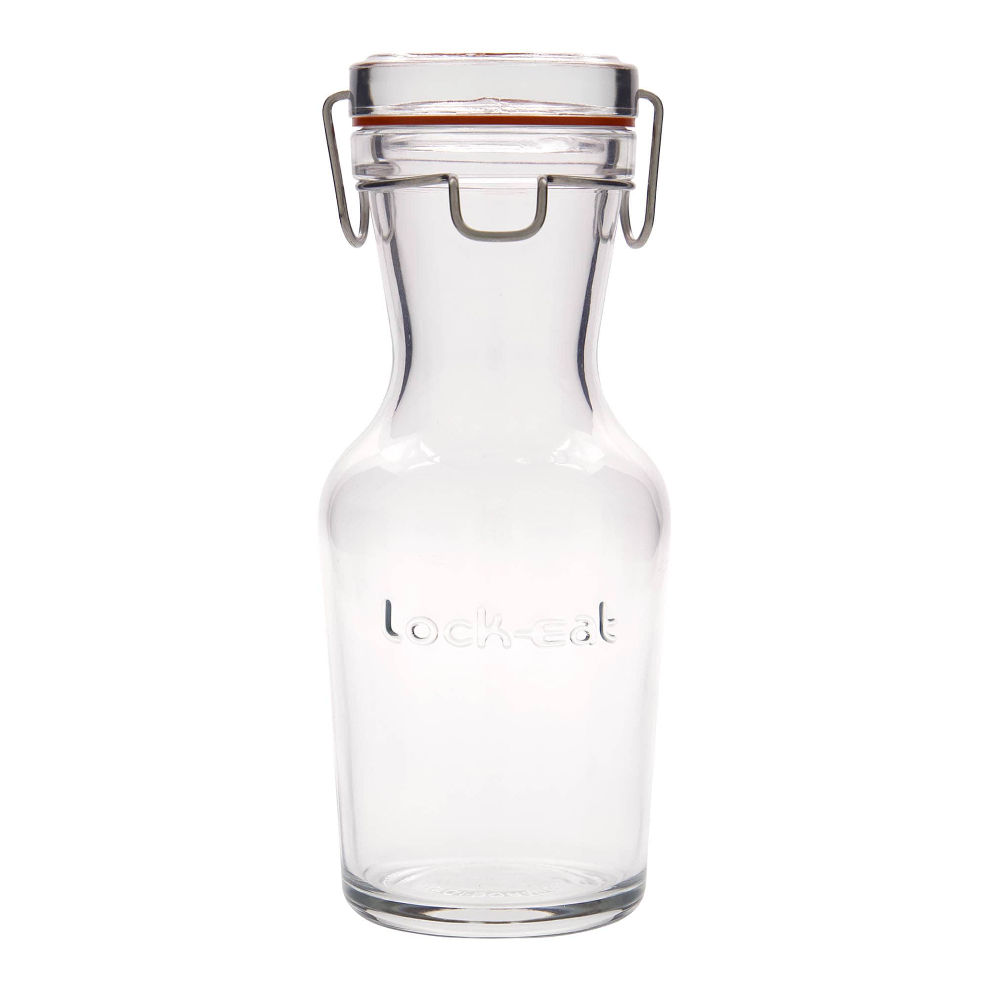 500 ml staklena karafa „Lock-Eat“, otvor: zatvarač sa žičanim kopčom